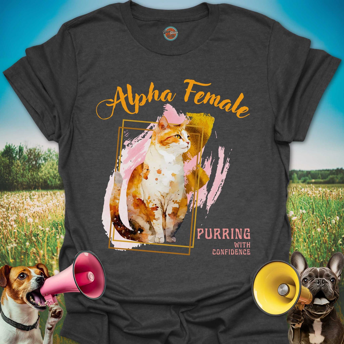 Alpha Female Cat - Tee #2