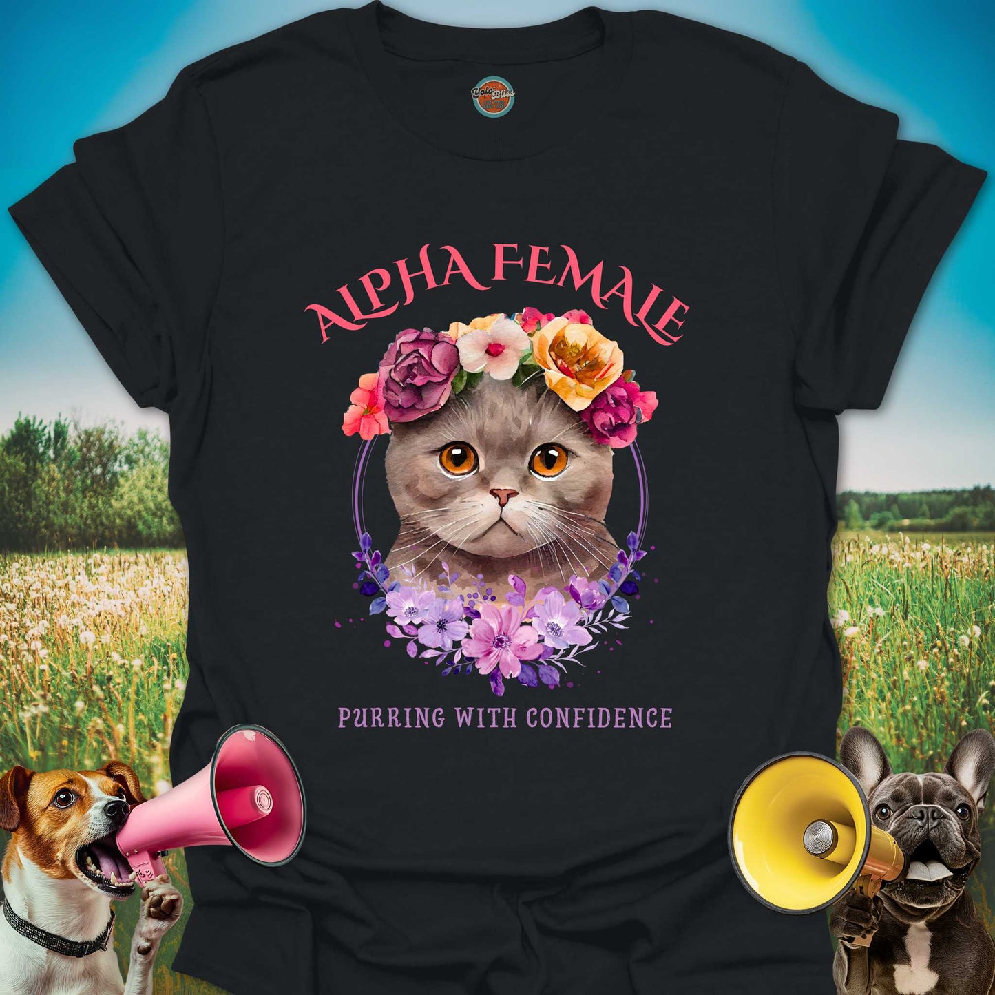 Alpha Female Cat - Tee #4