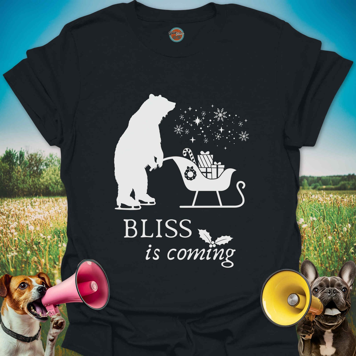 Bliss Is Coming Bear - Tee
