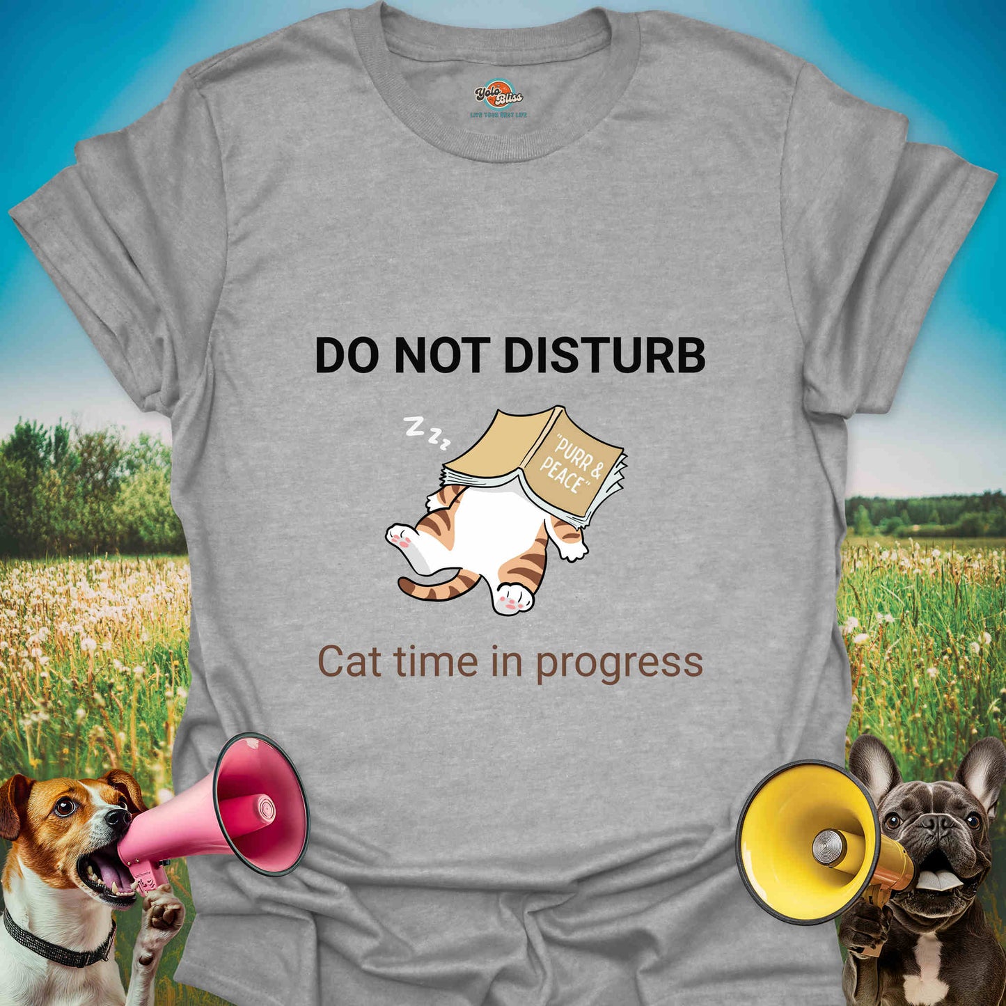 Do Not Disturb - Funny Cat Lover Tee