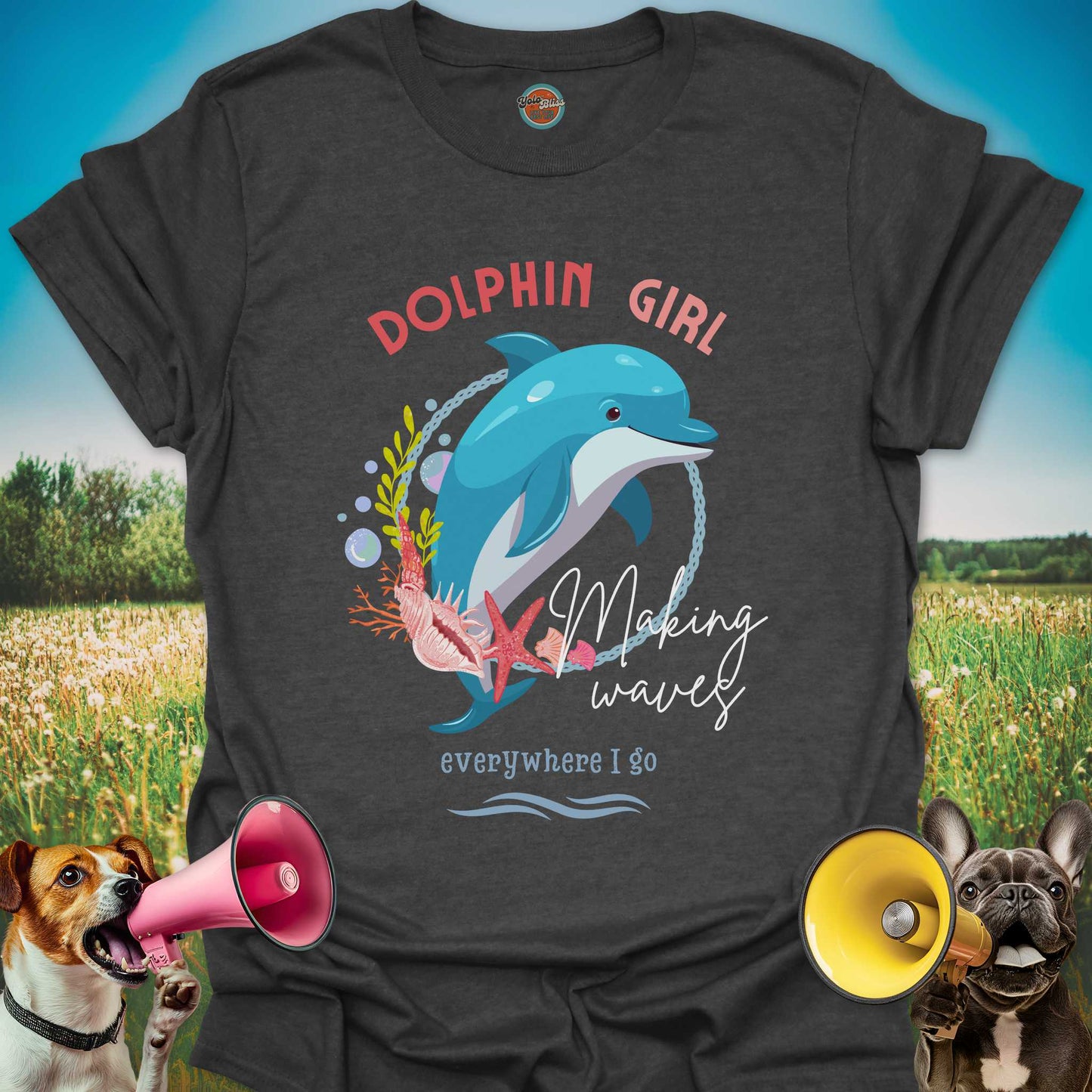 Dolphin Girl - Tee #1