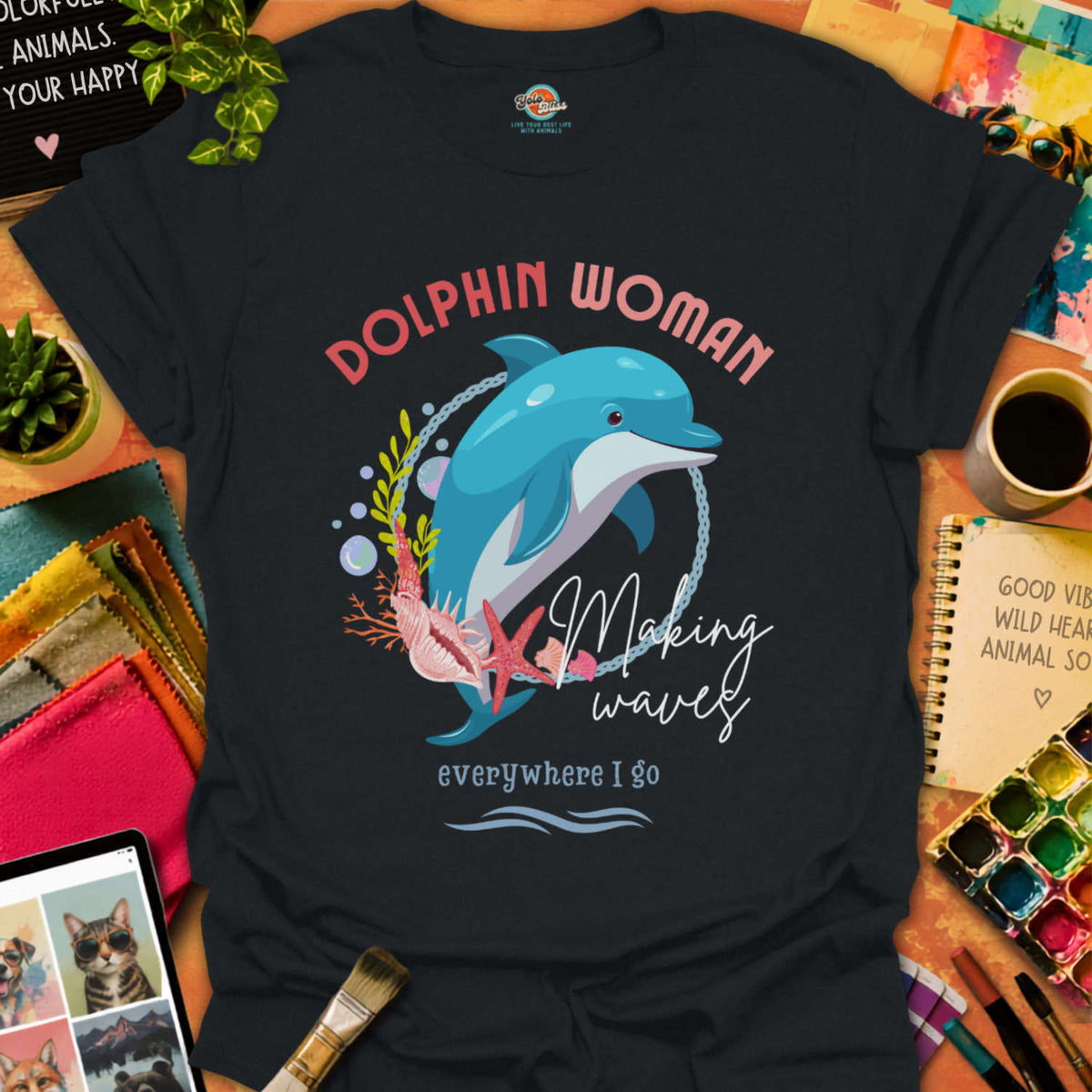 Dolphin Woman T-shirt