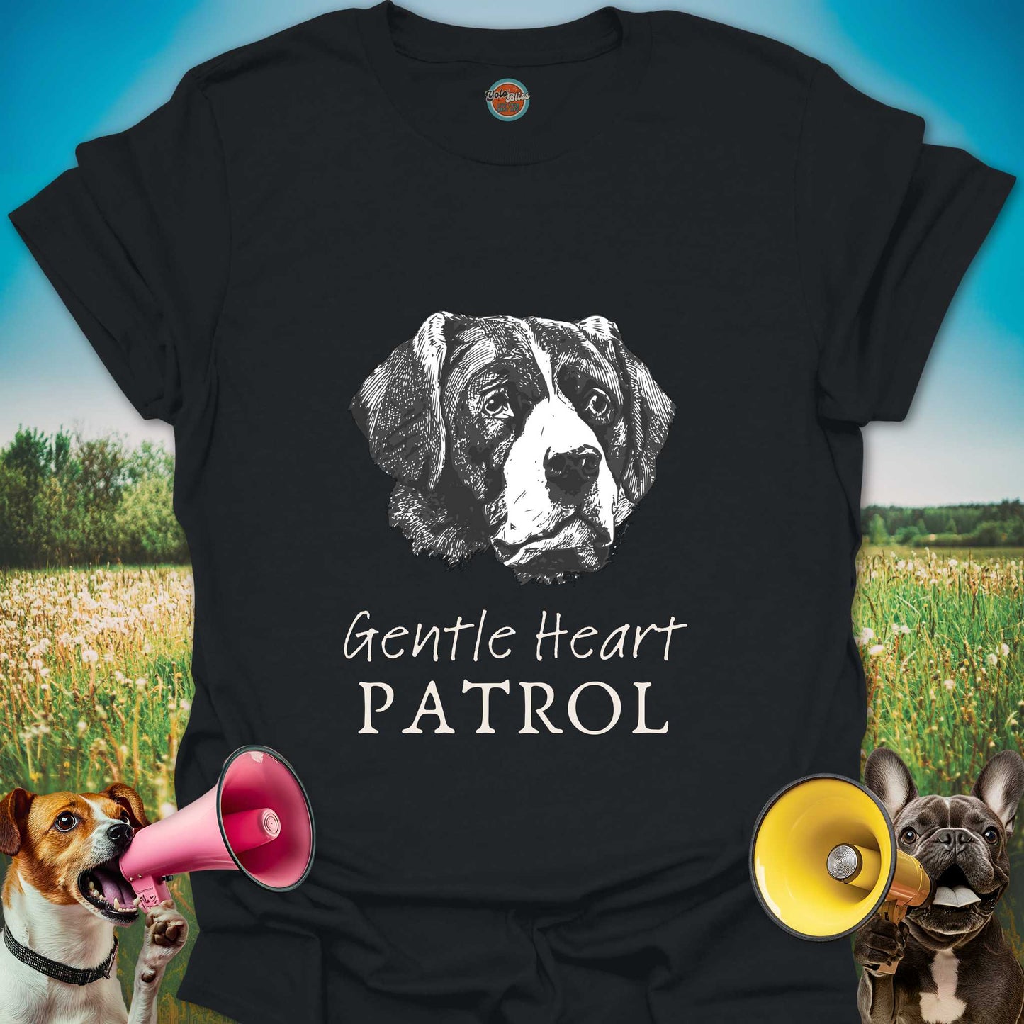 GENTLE HEART PATROL DOG - Tee #4