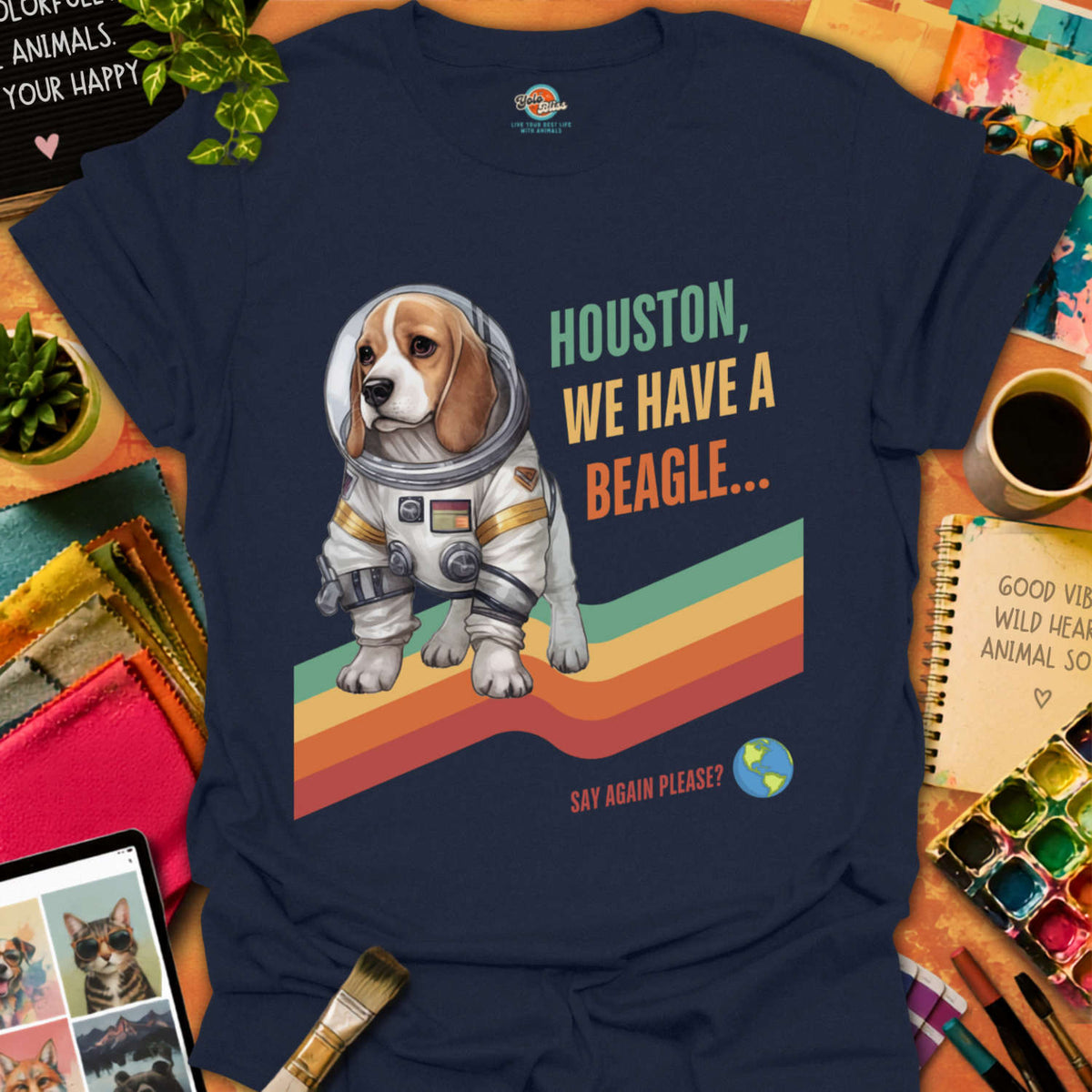 Houston, Beagle! T-shirt