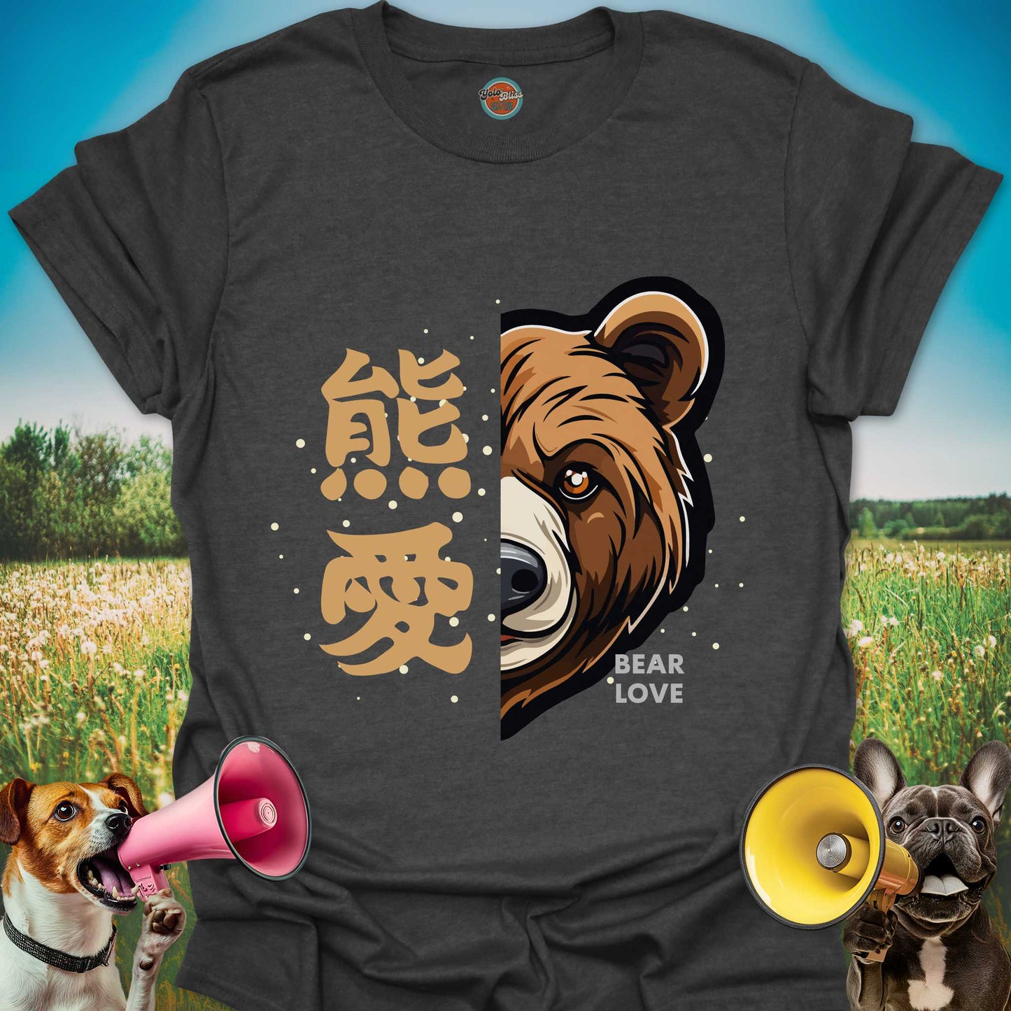 Kanji Bear Love - Tee #2