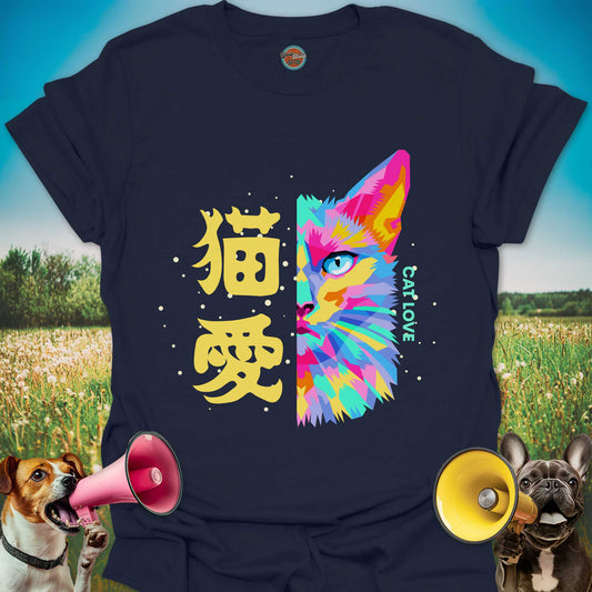 KANJI CAT LOVE - Tee #2