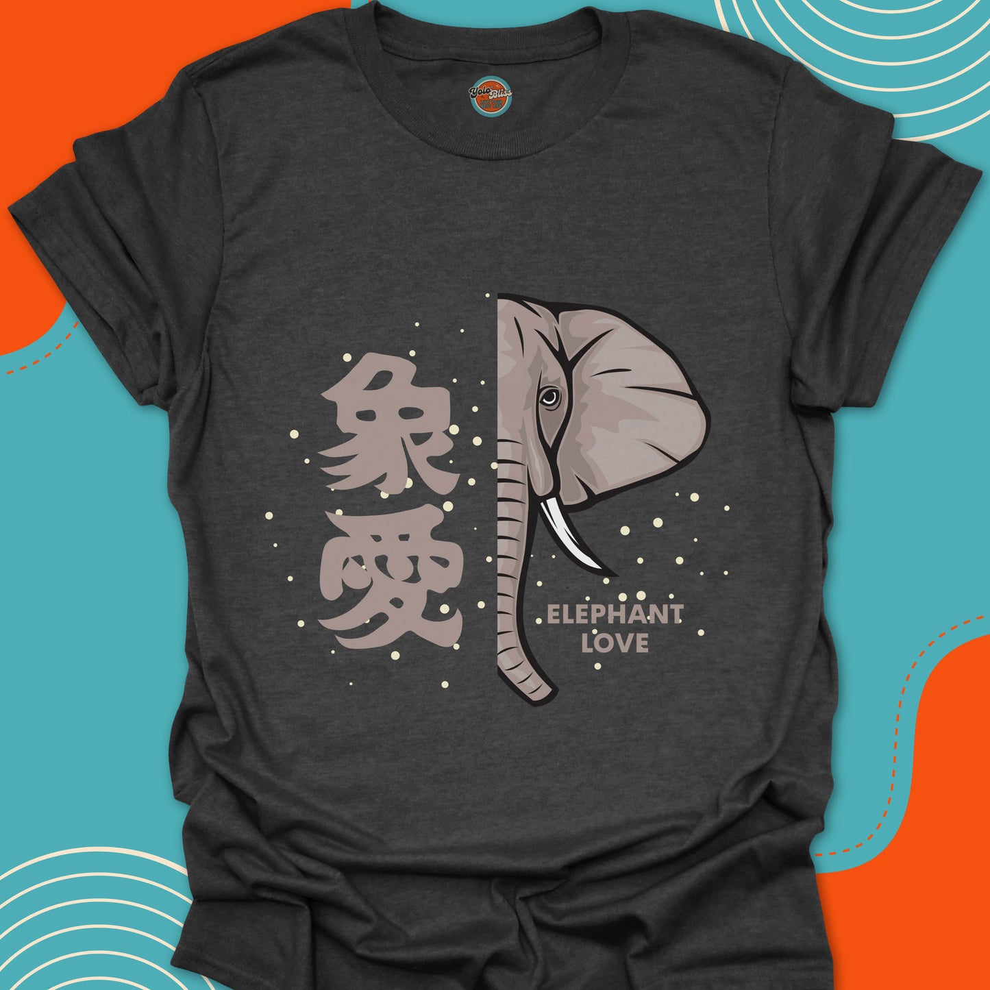 KANJI ELEPHANT LOVE - Tee #1