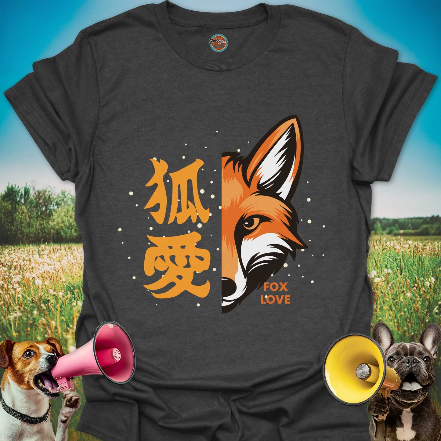 Kanji Fox Love - Tee #1