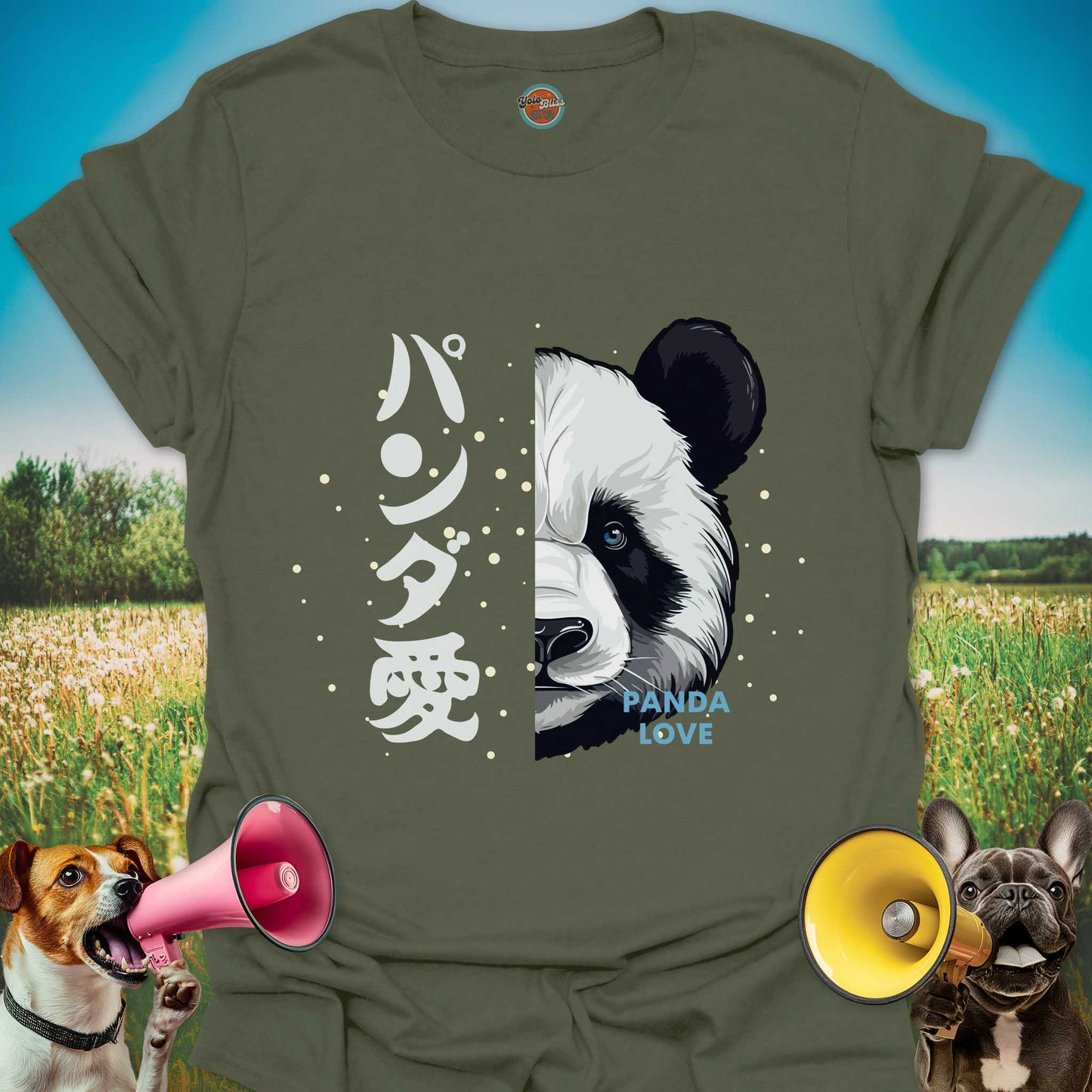 Kanji Panda Love - Tee #1