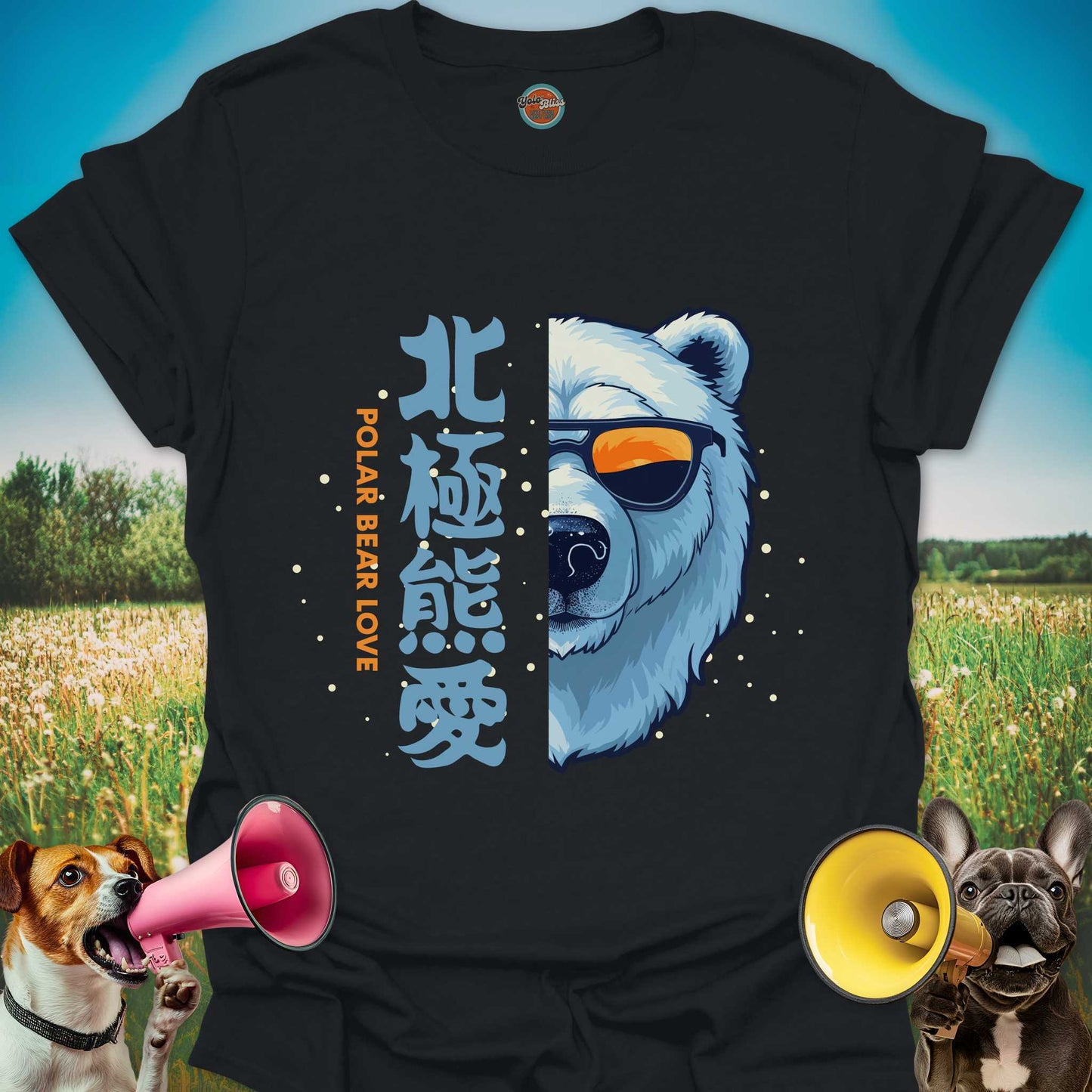 Kanji Polar Bear Love - Tee
