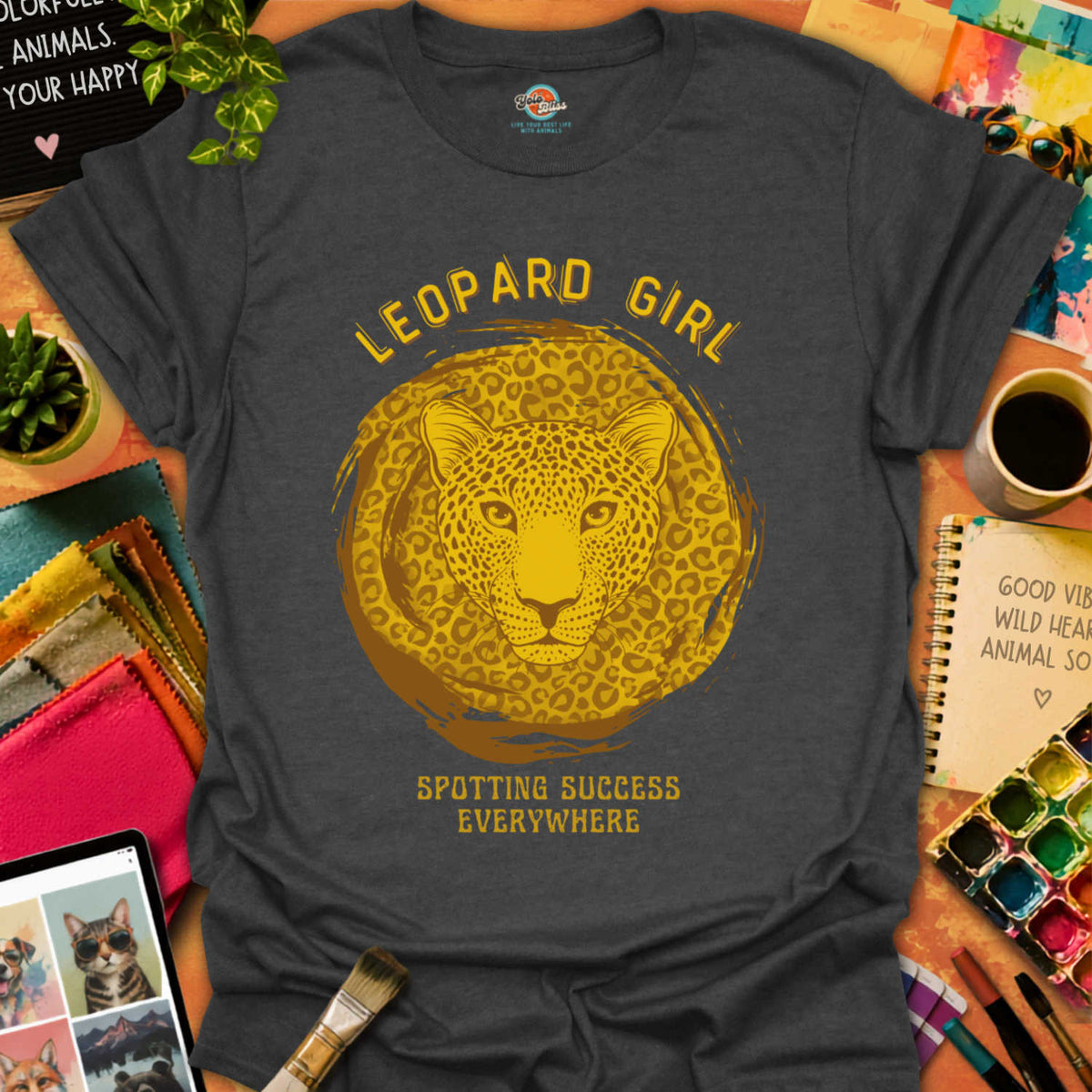 Leopard Girl T-shirt