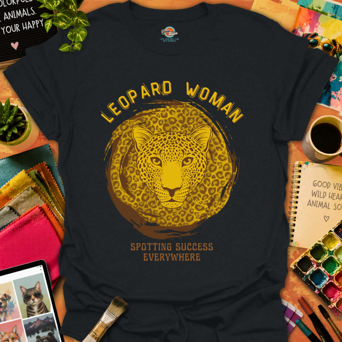 Leopard Woman T-shirt