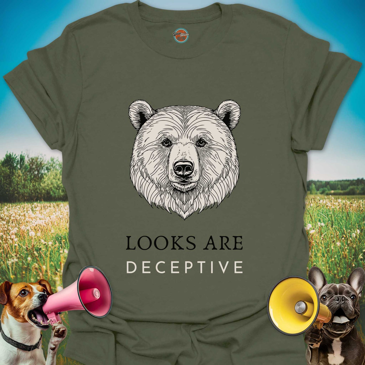 LOOKS ARE DECEPTIVE BEAR - Tee