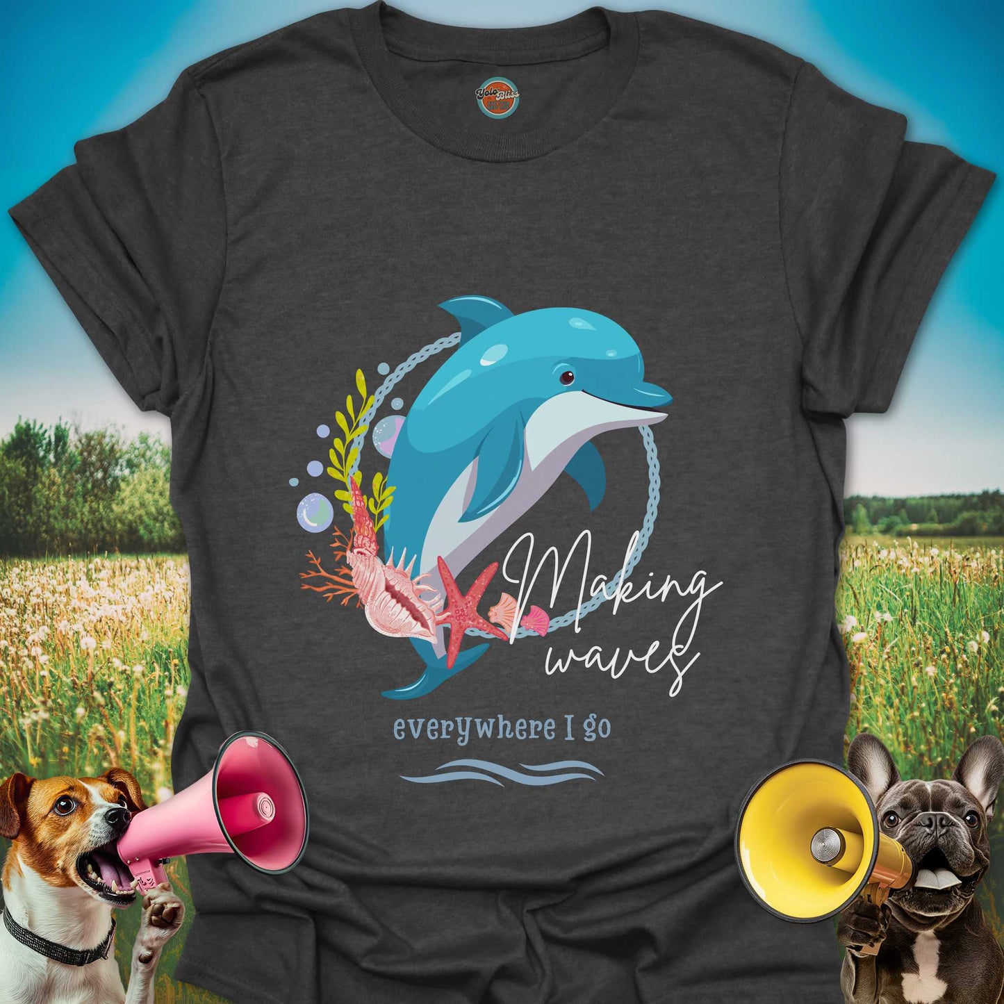 MAKING WAVES DOLPHIN - Tee #1