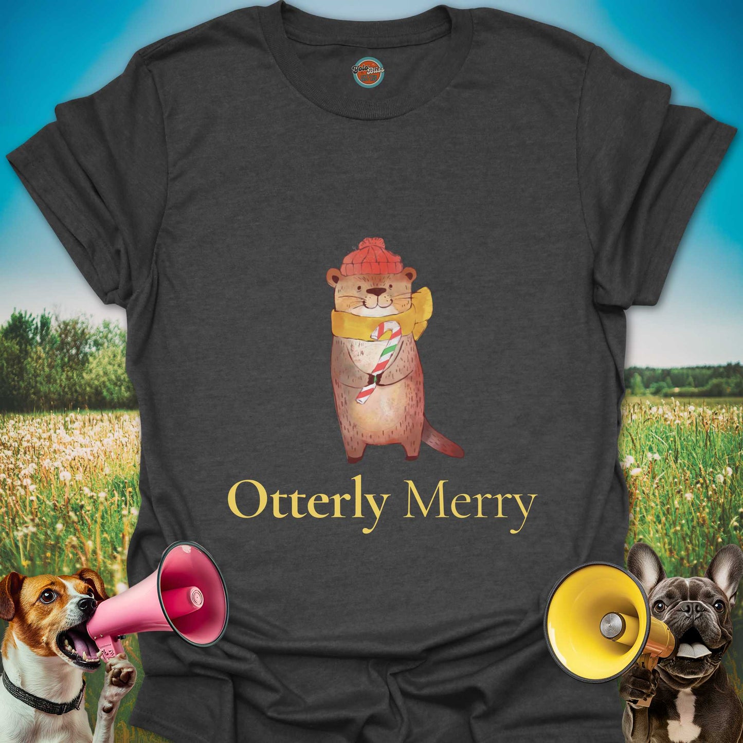 OTTERLY MERRY OTTER - Tee