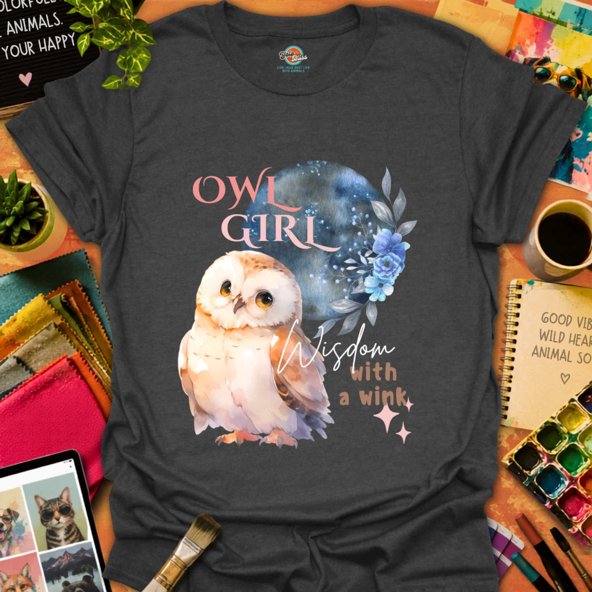Owl Girl T-shirt