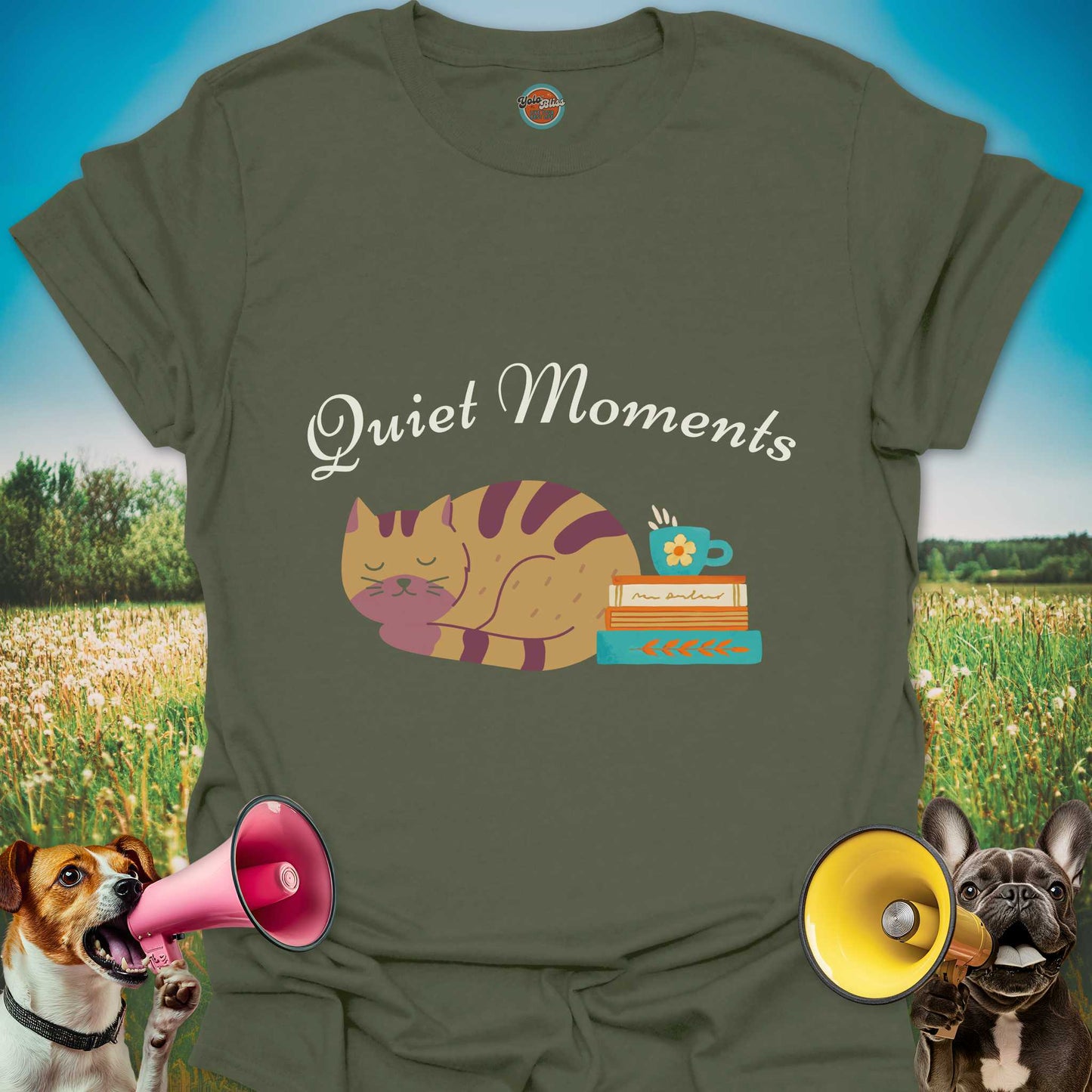 QUIET MOMENT CAT - Tee