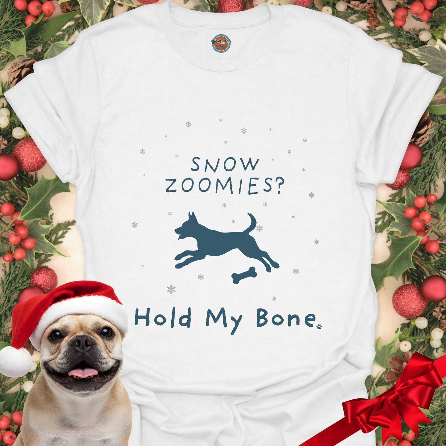 Snow Zoomies Dog - Tee #2