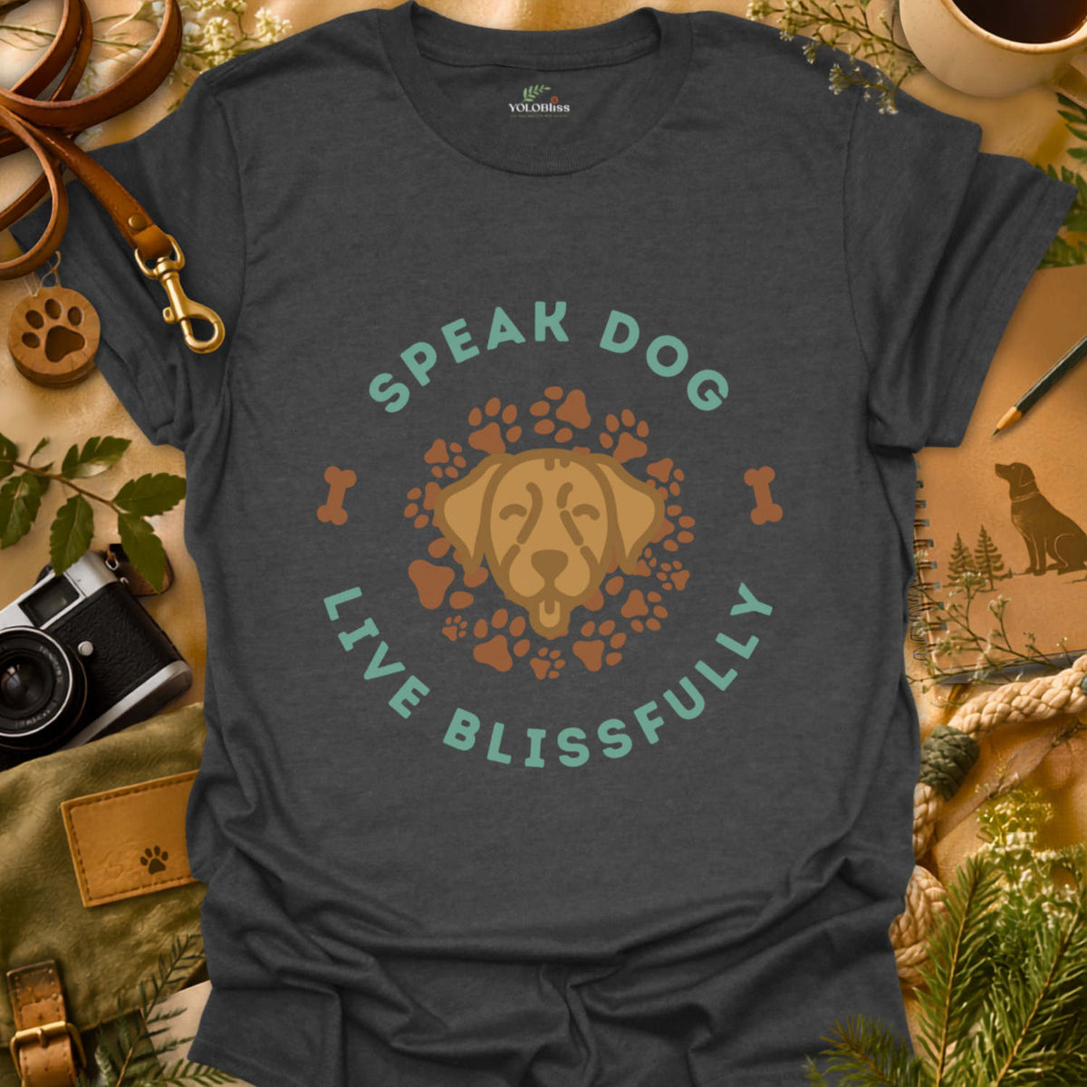 Live Blissfully Smile T-shirt