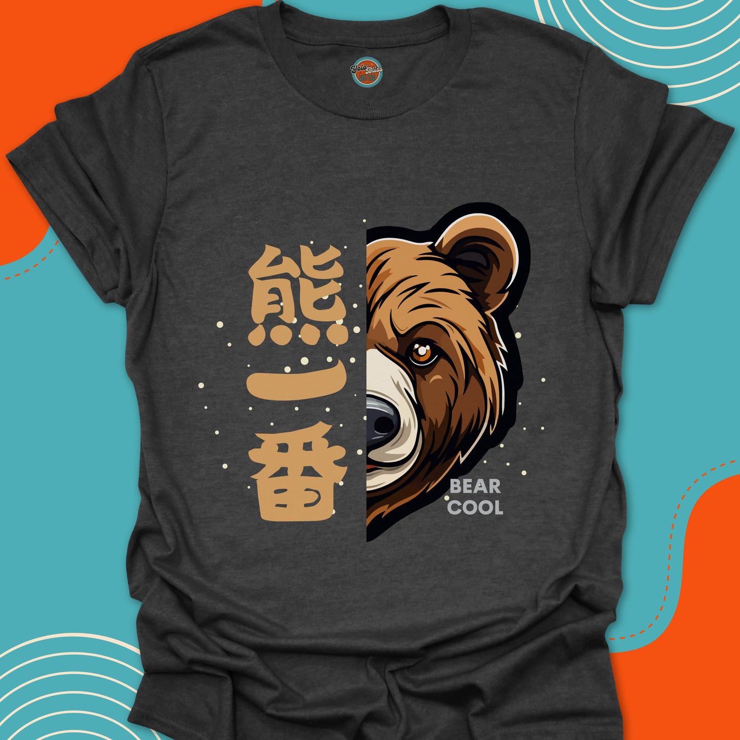KANJI BEAR COOL - Tee #2