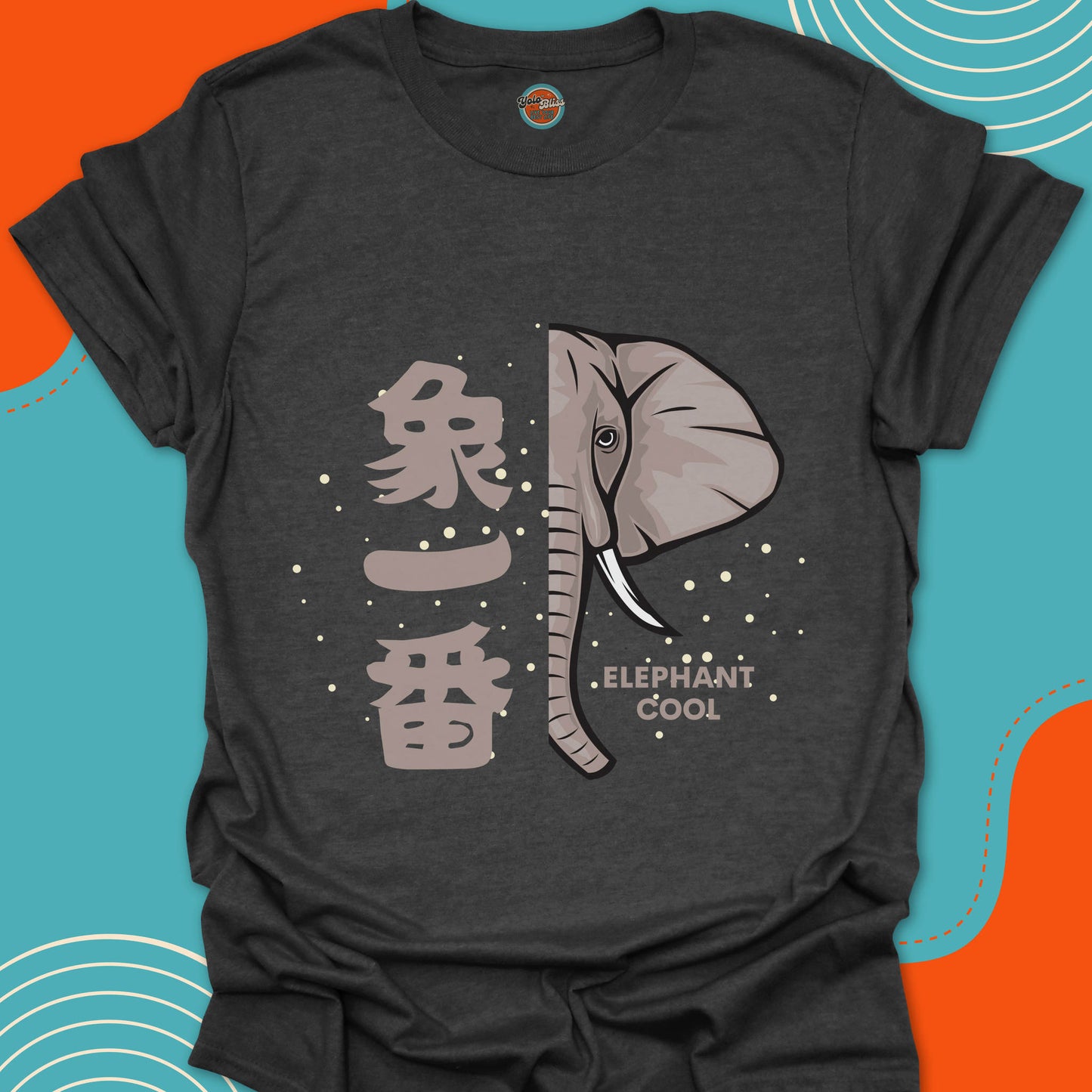 KANJI ELEPHANT COOL - Tee