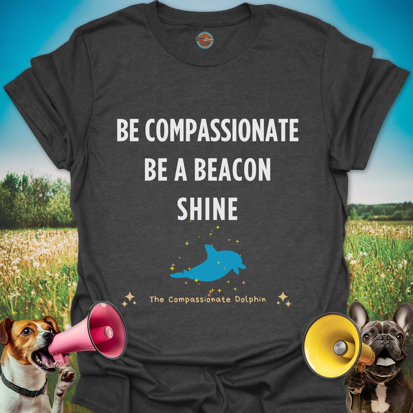 Compassionate Dolphin - Tee #4