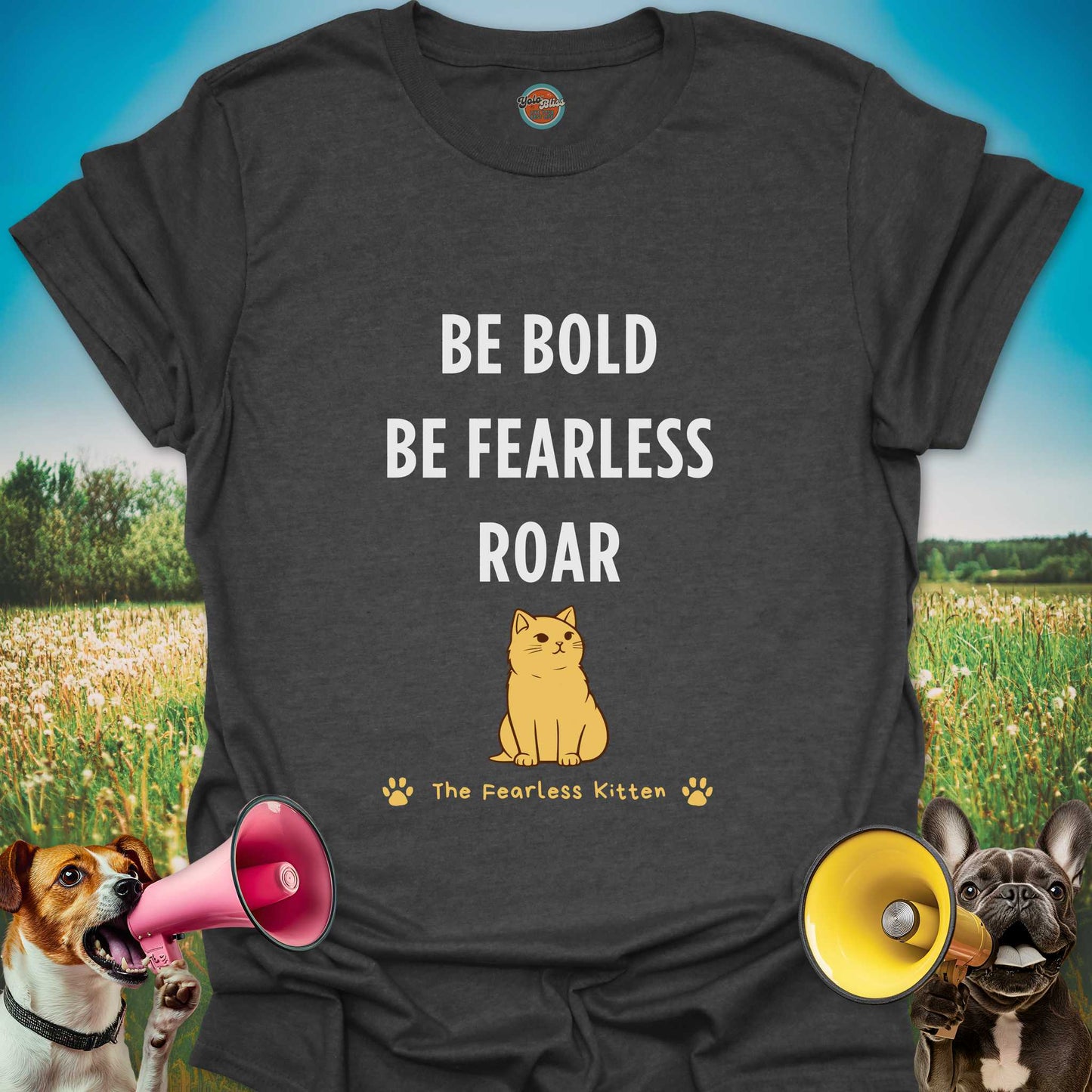 Fearless Kitten - Tee #2