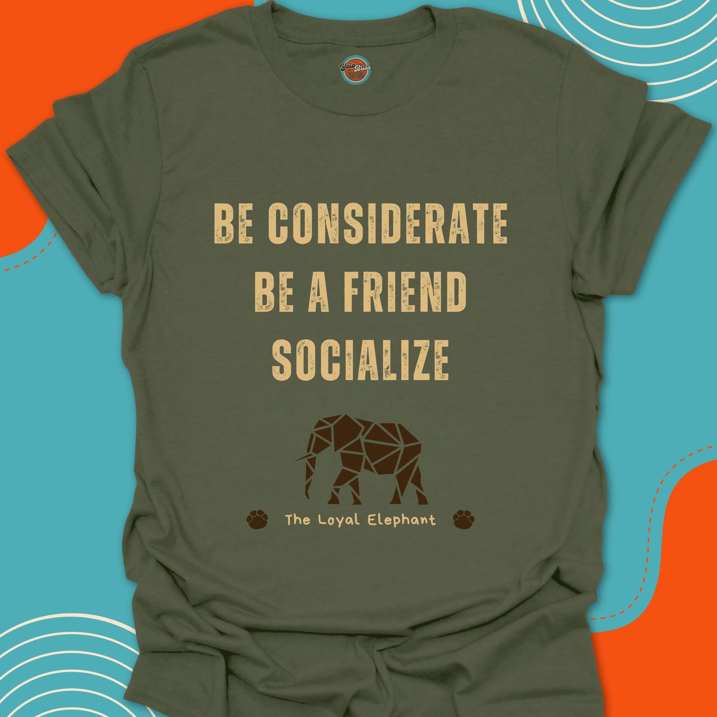 LOYAL ELEPHANT (Rustic) - Tee #2