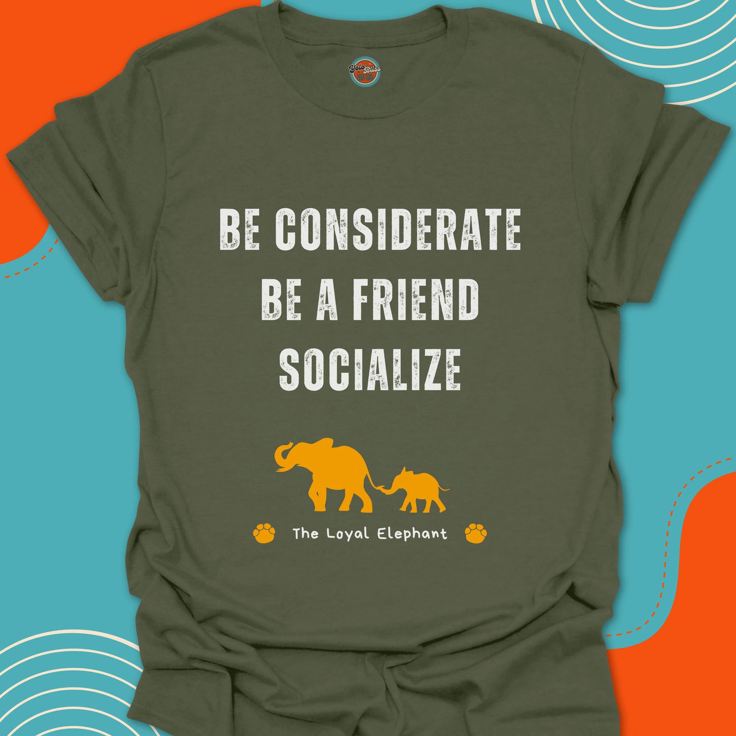 LOYAL ELEPHANT (Rustic) - Tee #5