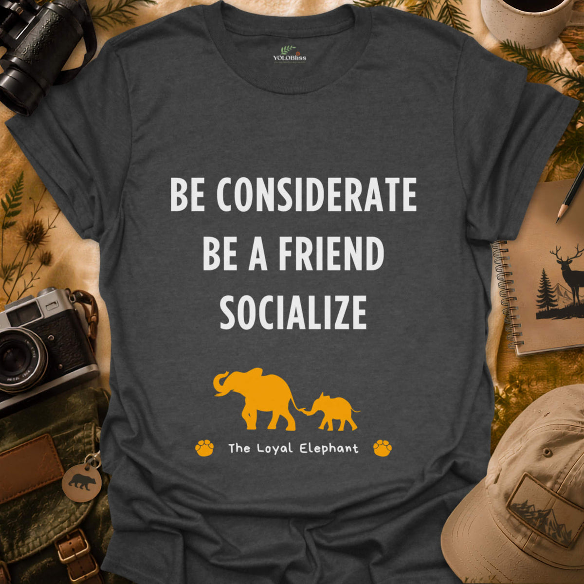 Loyal Elephant Family T-shirt