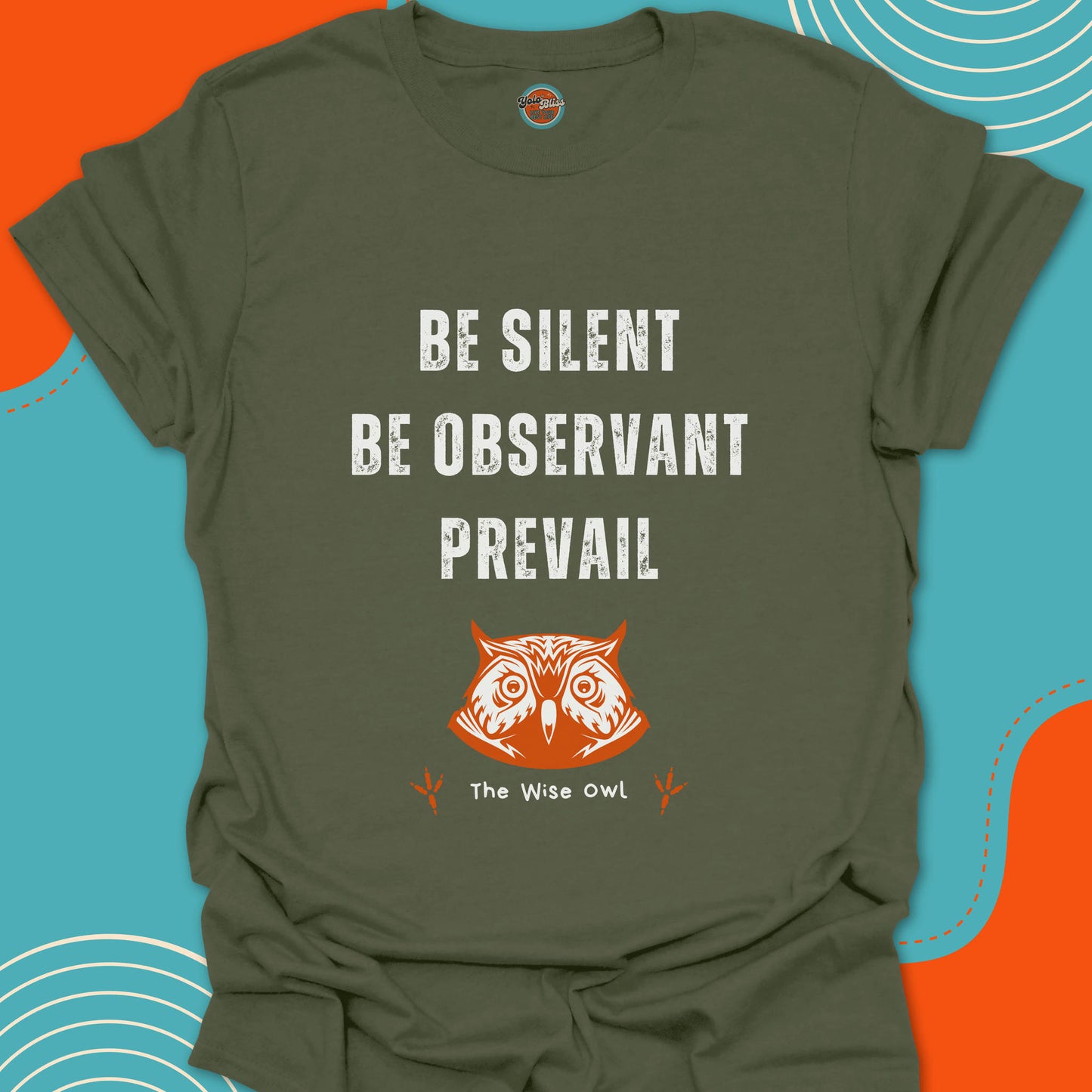 WISE OWL (Rustic) - Tee #1