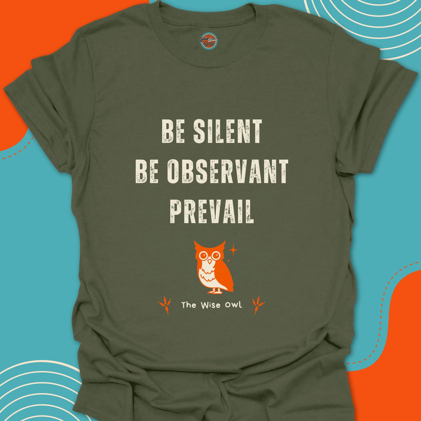 WISE OWL (Rustic) - Tee #2