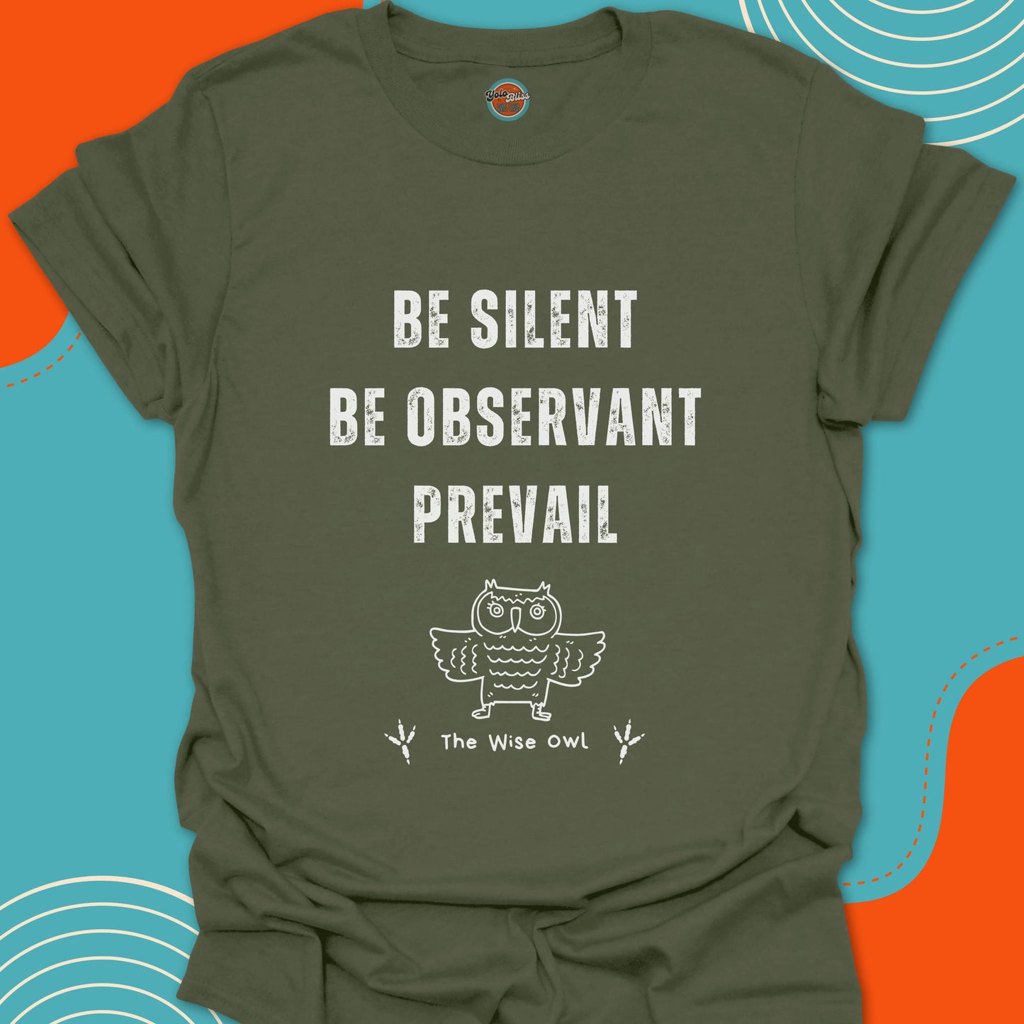 WISE OWL (Rustic) - Tee #3