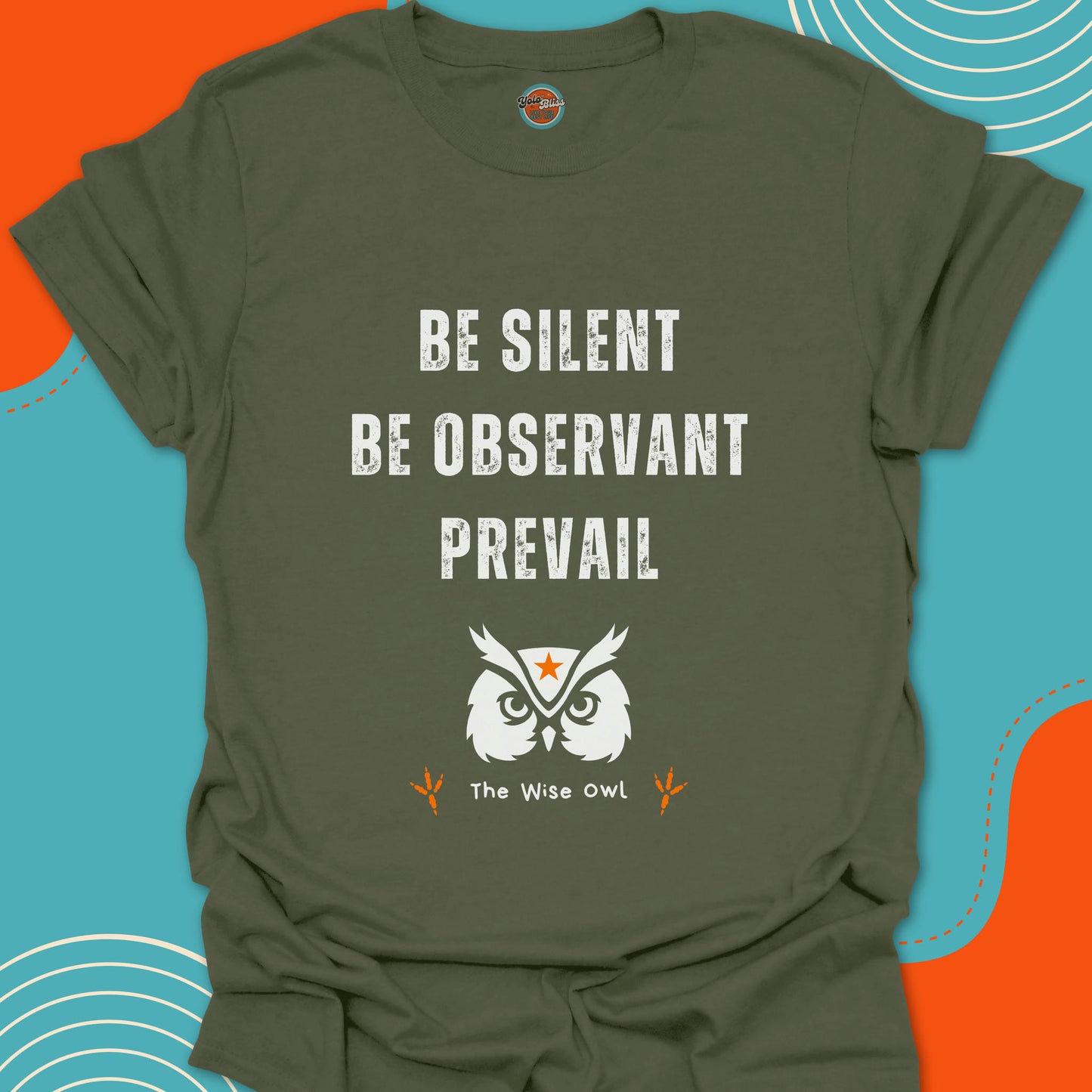 WISE OWL (Rustic) - Tee #4
