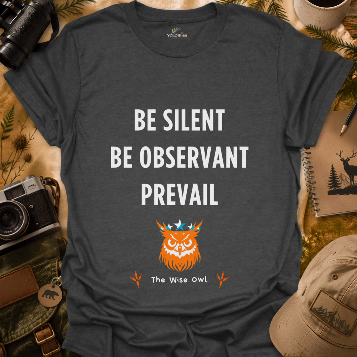 Wise Crown Owl T-shirt