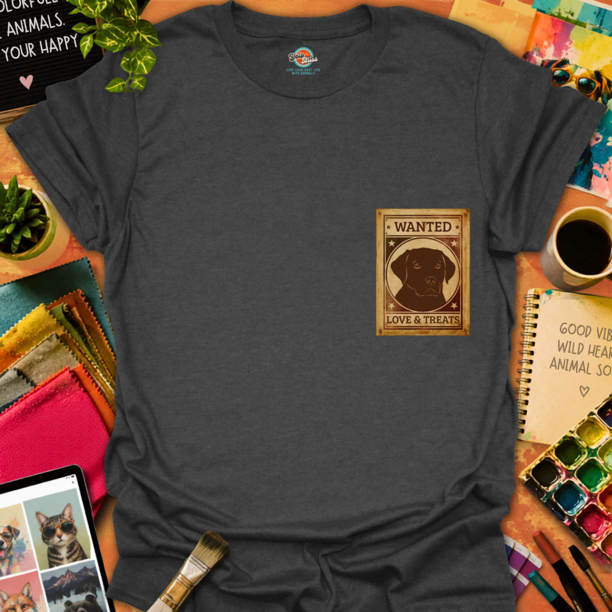Wanted Love & Treats T-shirt