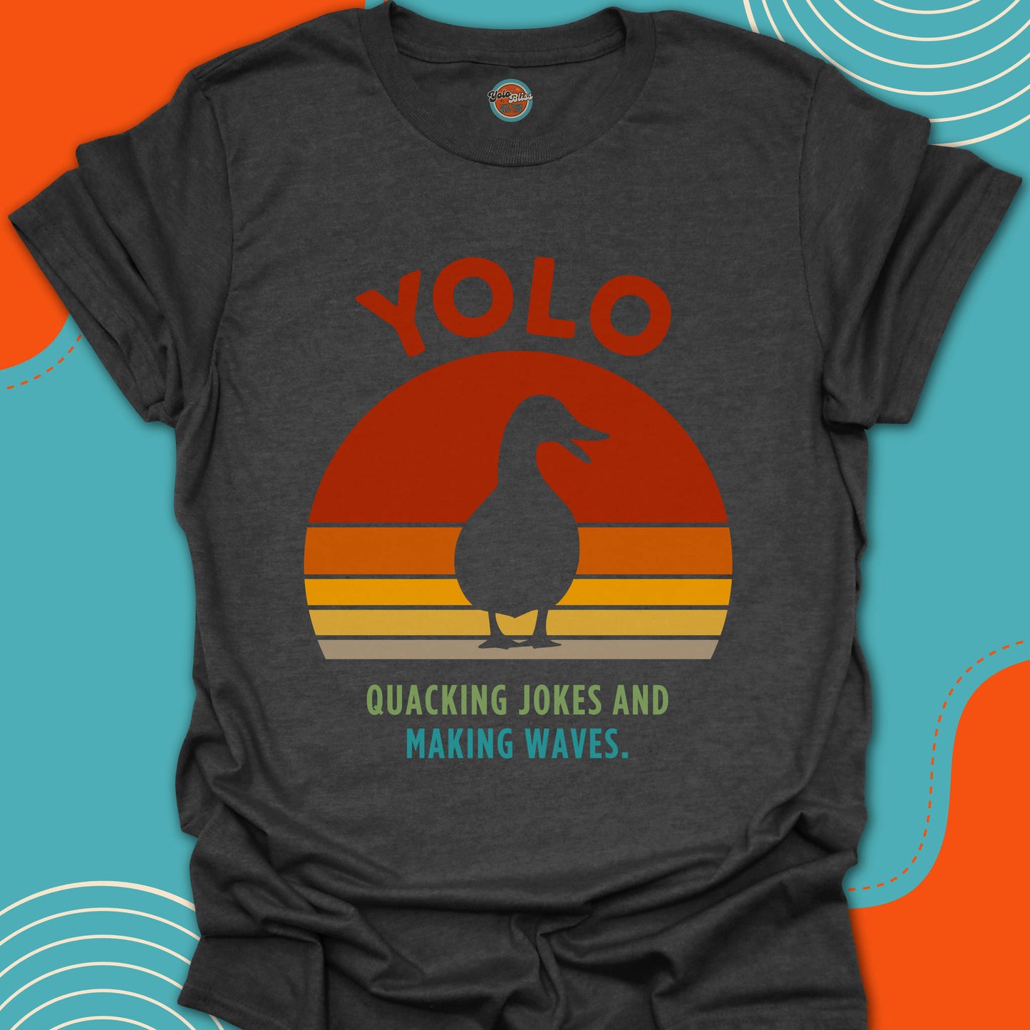 YOLO SUNSET DUCK - Tee