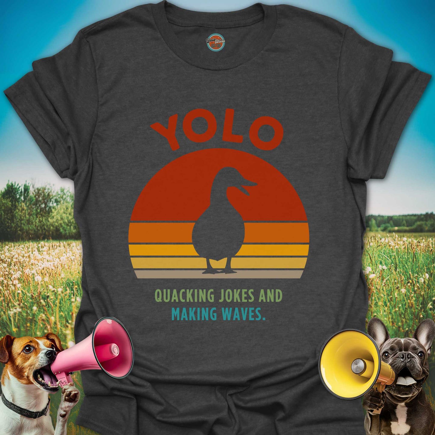Yolo Sunset Duck - Tee