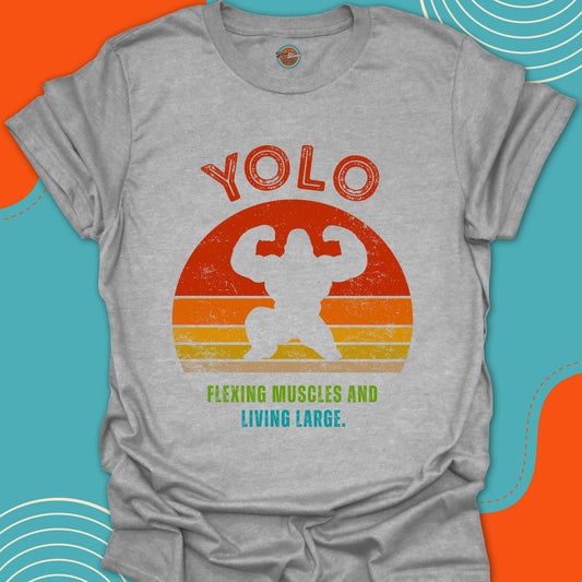 YOLO SUNSET GORILLA (Rustic) - Tee