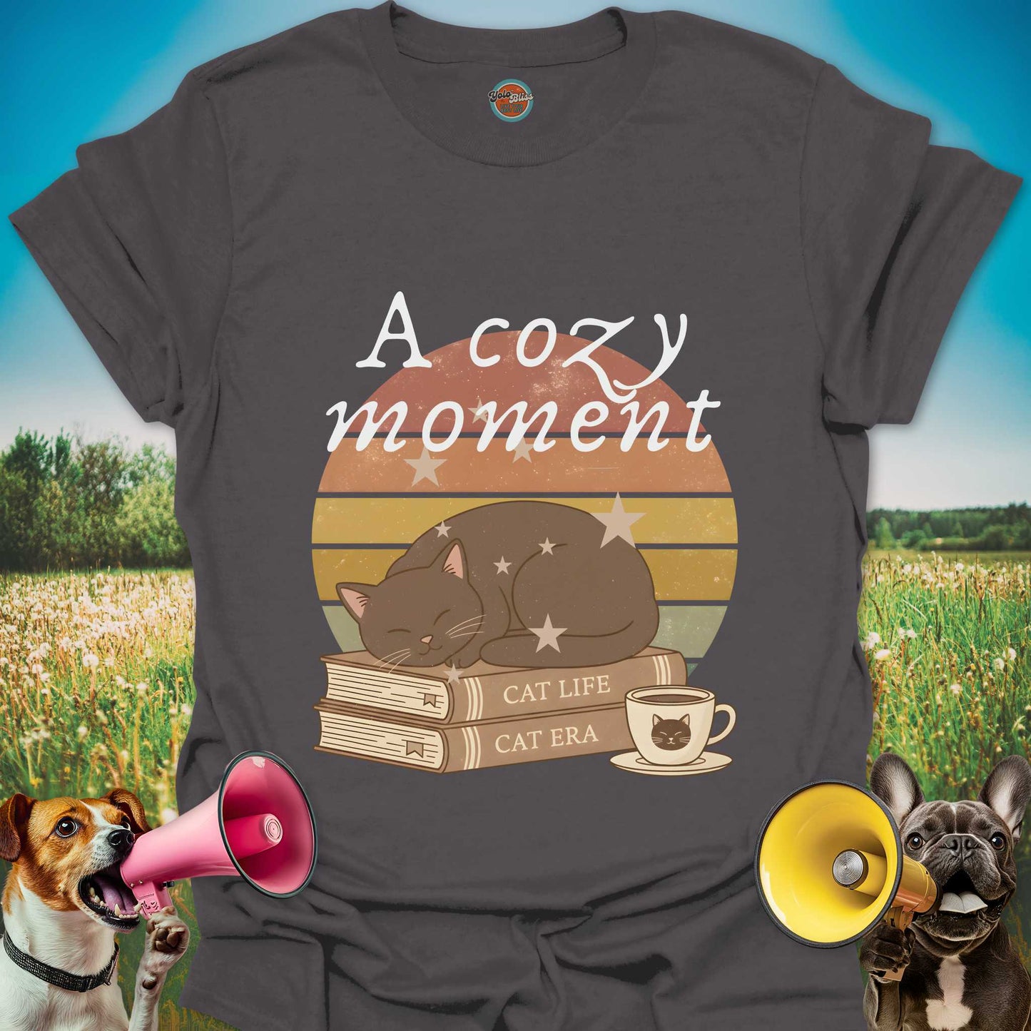 A COZY MOMENT CAT - Tee