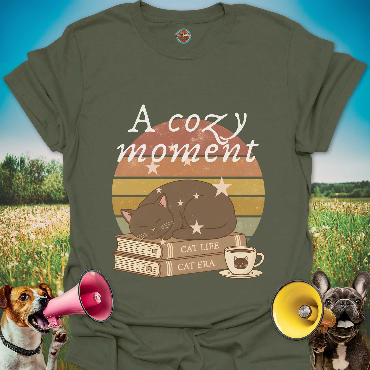 A COZY MOMENT CAT - Tee