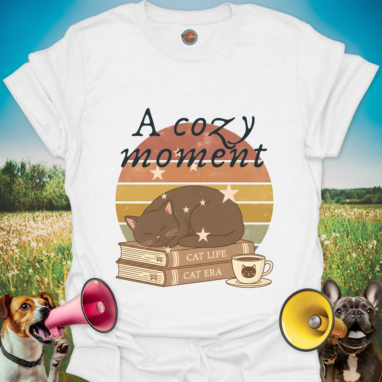 A COZY MOMENT CAT - Tee