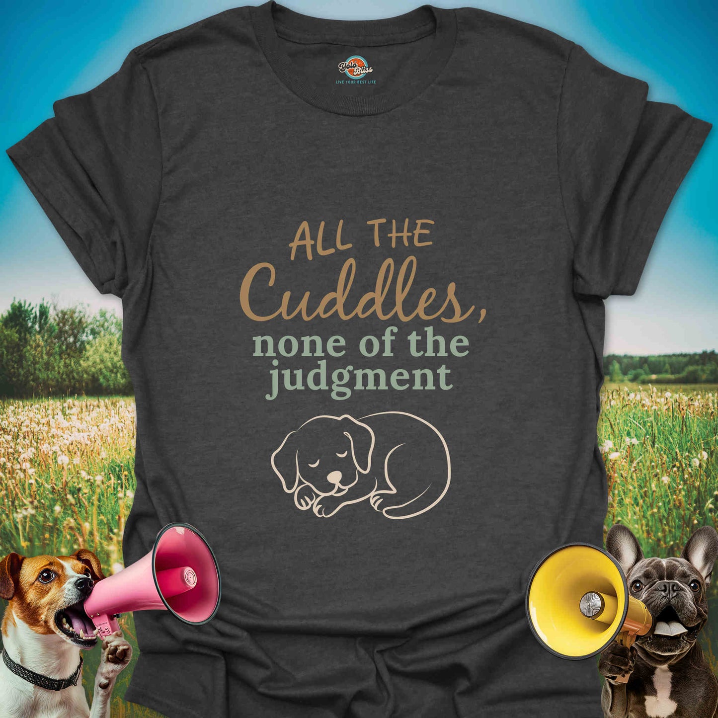 All the Cuddles Dog Mom - Tee