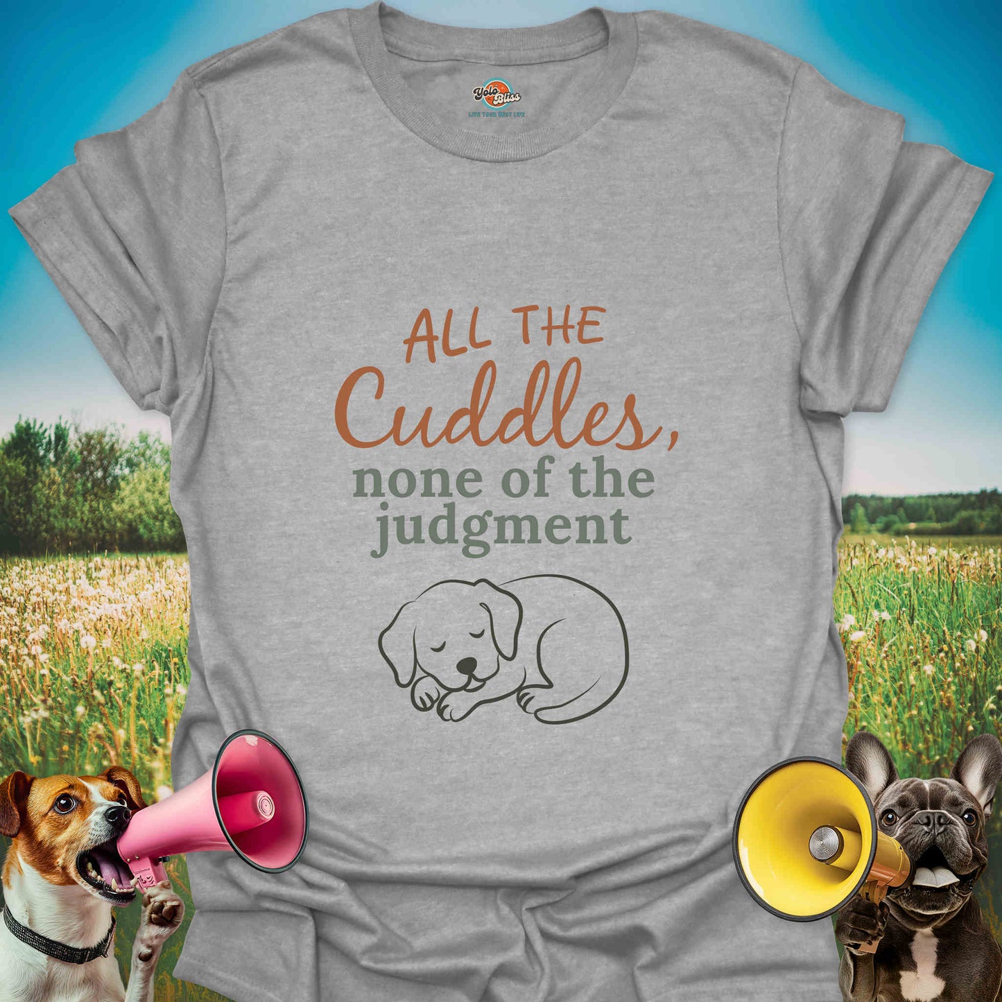 All the Cuddles Dog Mom - Tee