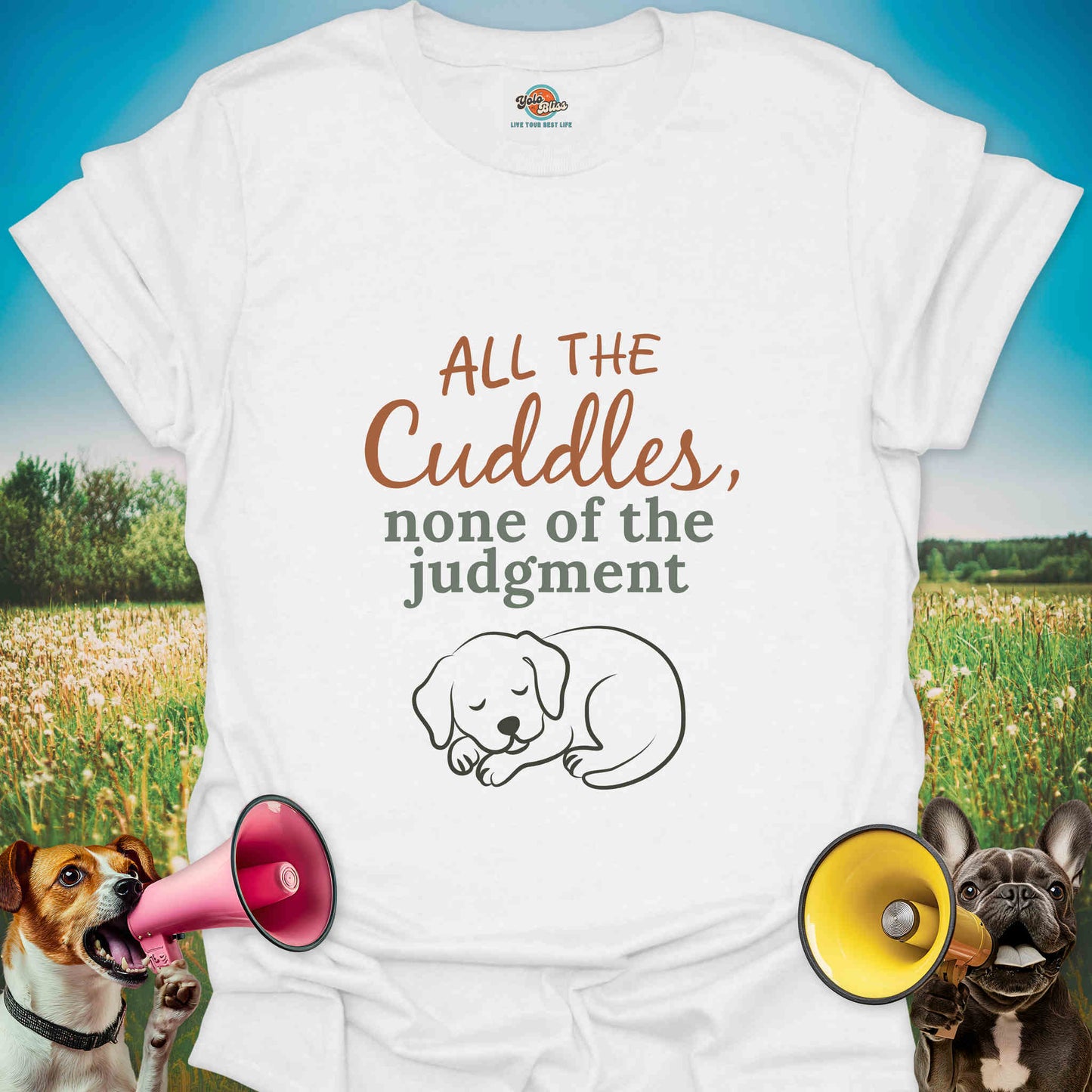 All the Cuddles Dog Mom - Tee