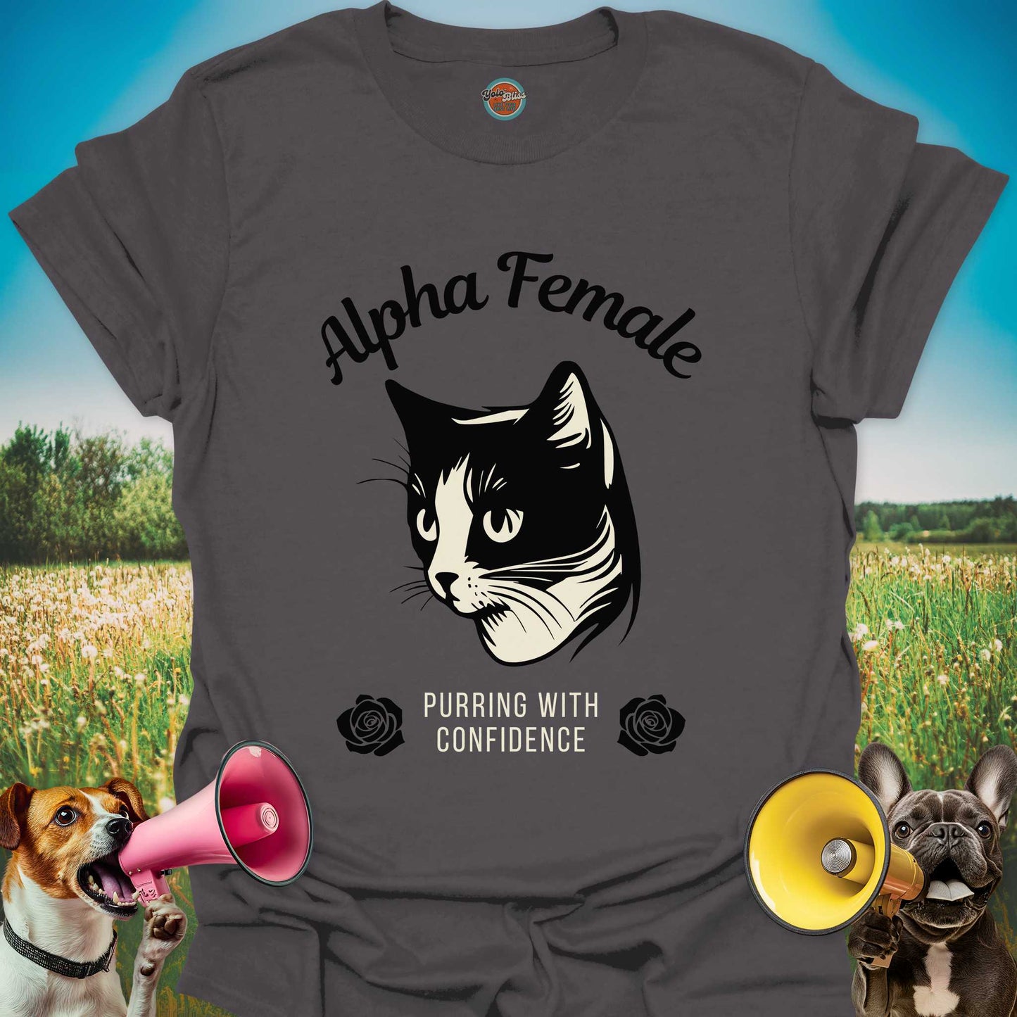 ALPHA FEMALE CAT - Tee #7