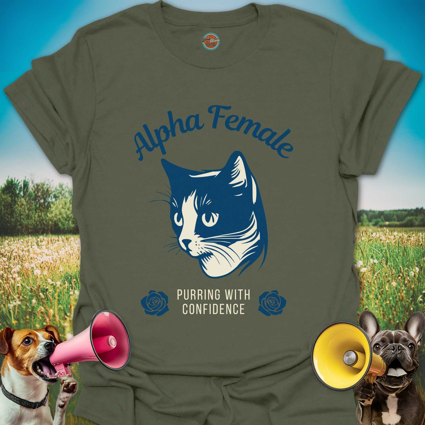 ALPHA FEMALE CAT - Tee #7