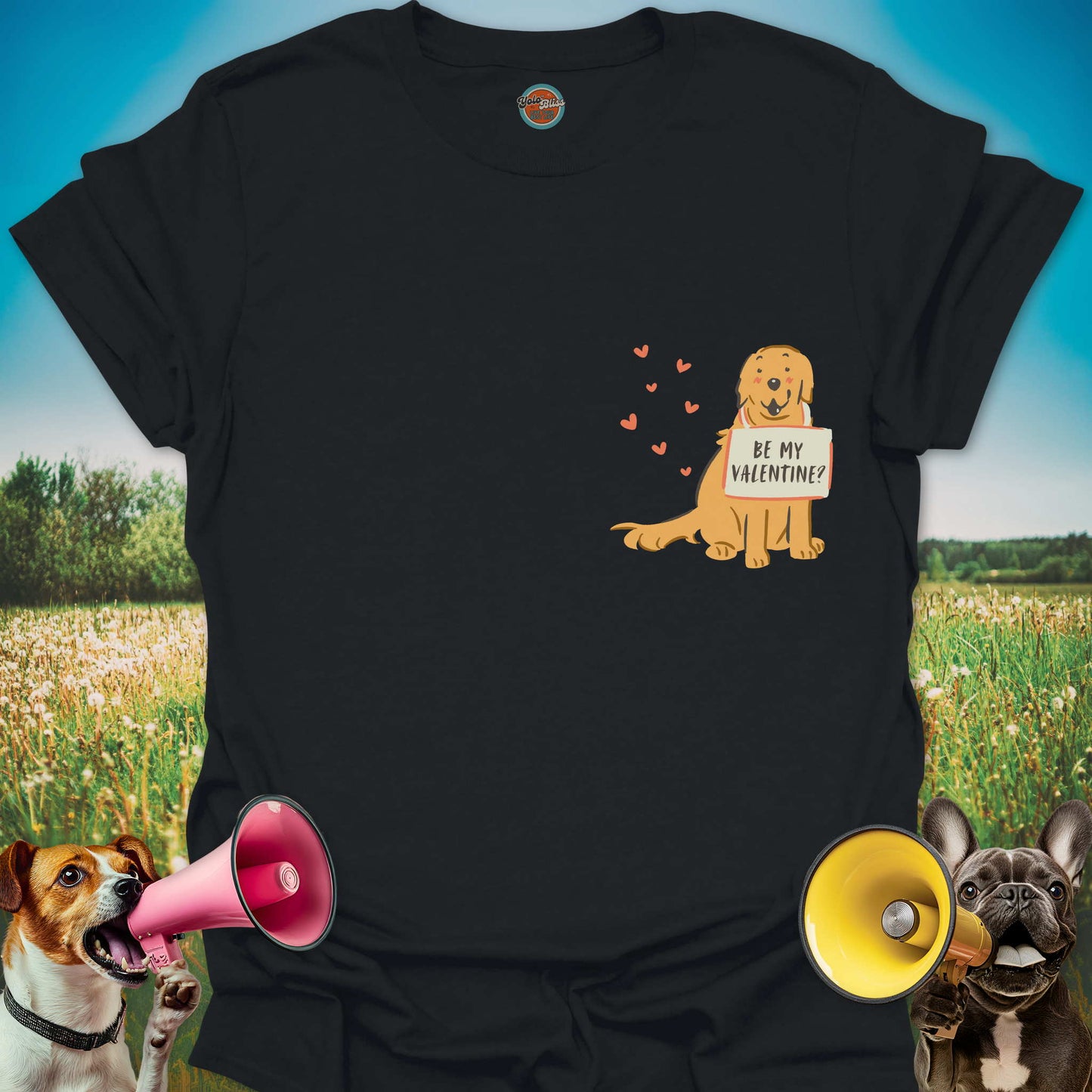 Be My Valentine Dog - Tee