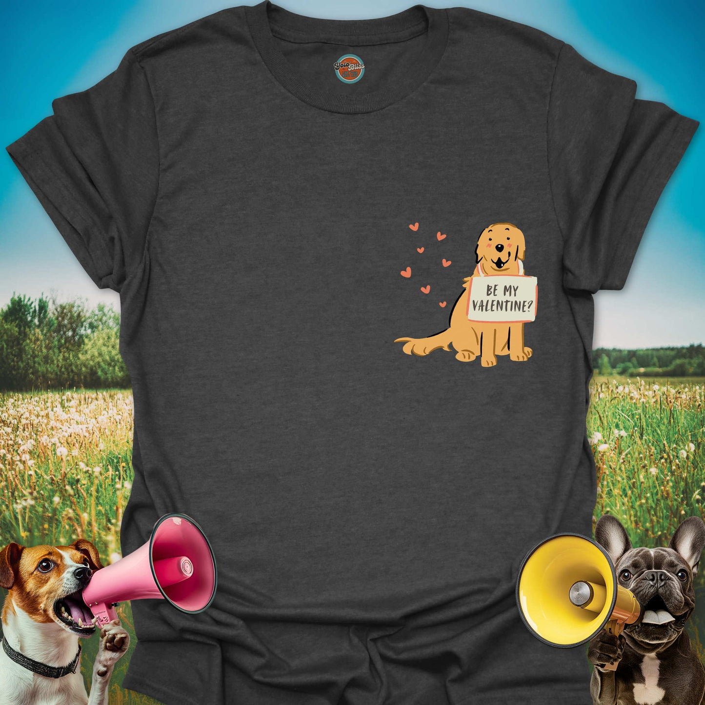 Be My Valentine Dog - Tee