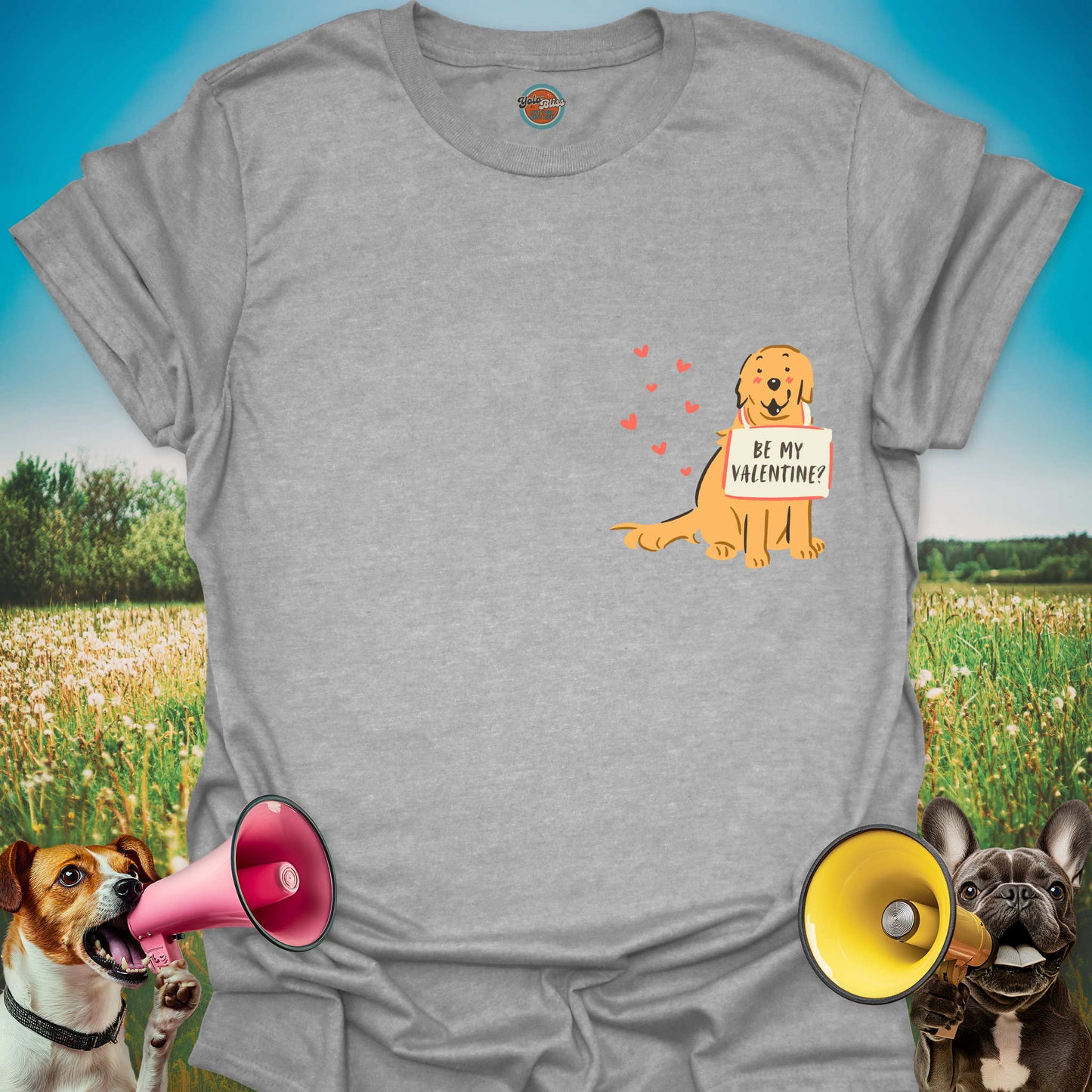 Be My Valentine Dog - Tee